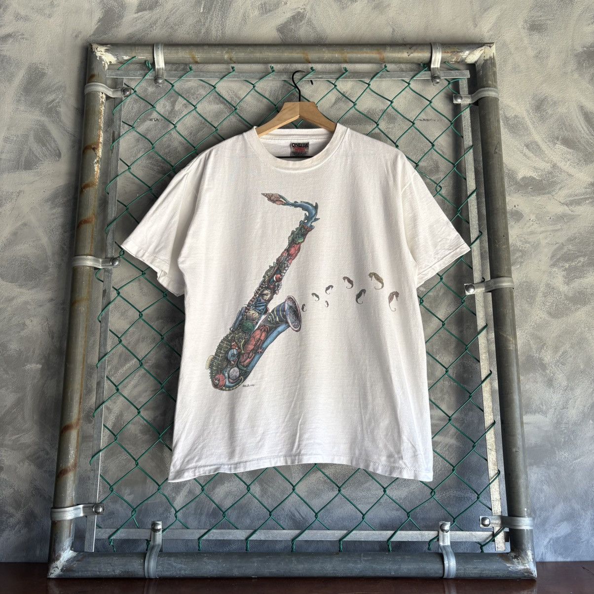 Other Vtg 90s Don Stewart Saxophone Harmony 1995 T Shirt L Size US L / EU 52-54 / 3 - 1 Thumbnail