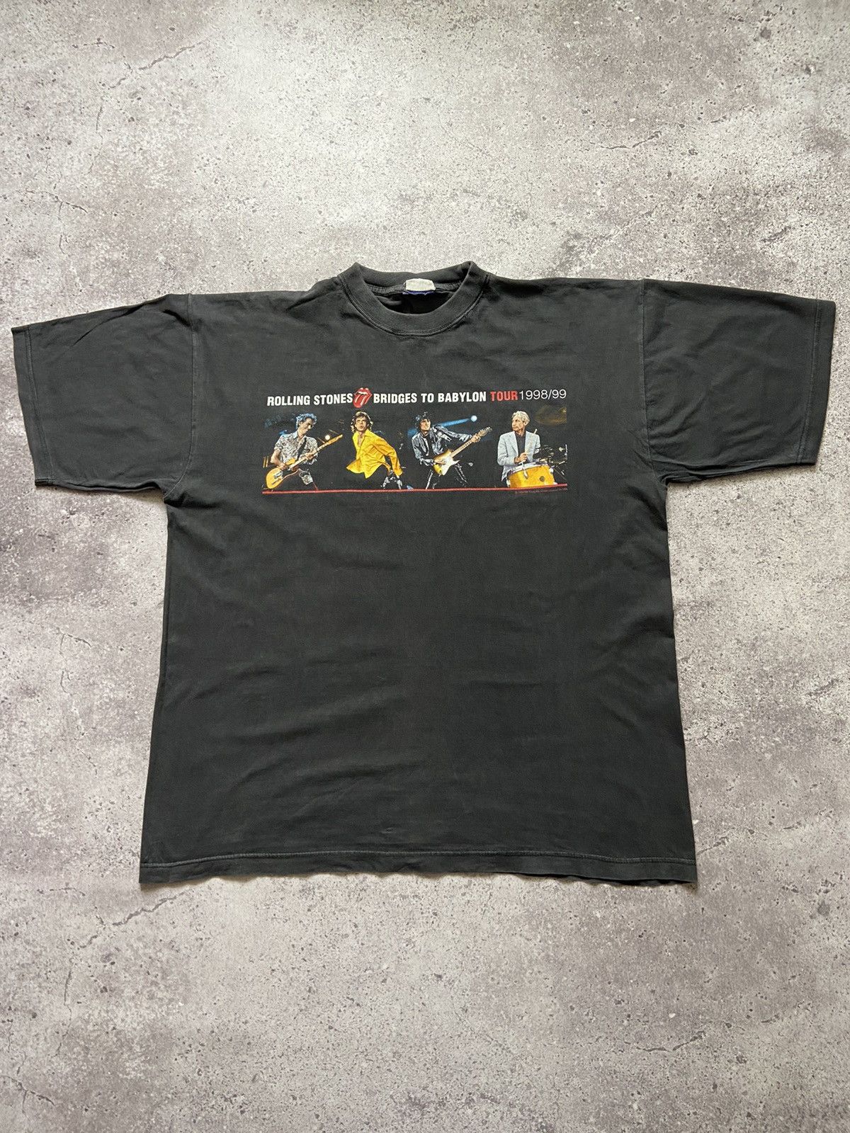 Band Tees Vintage 1998-99 Rolling Stones T Shirt Y2K Tee Babylon Tour Size US L / EU 52-54 / 3 - 2 Thumbnail