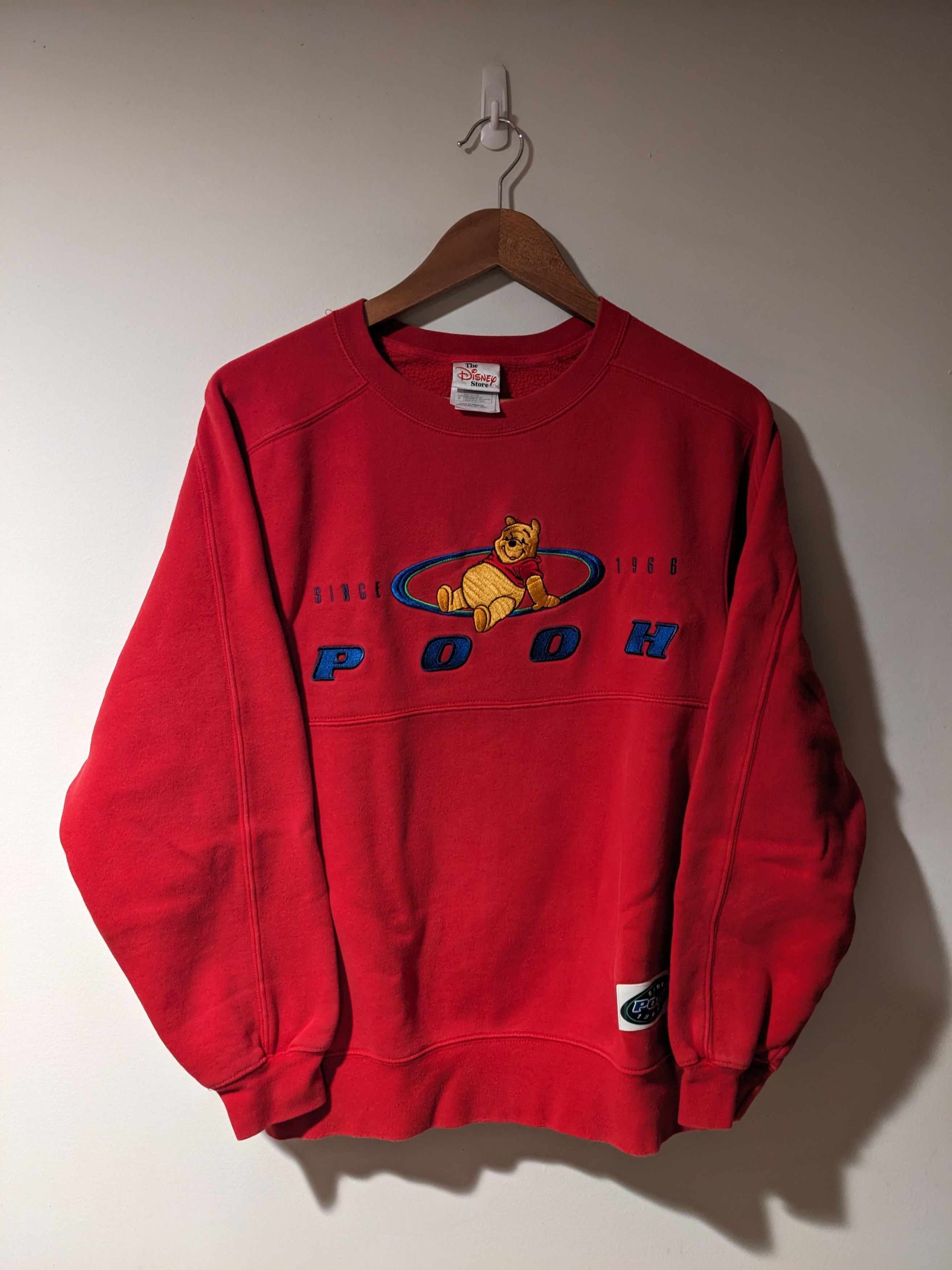 Disney × Vintage Vintage 90s Winnie the Pooh Disney Store Small Sweatshirt Size US S / EU 44-46 / 1 - 1 Thumbnail