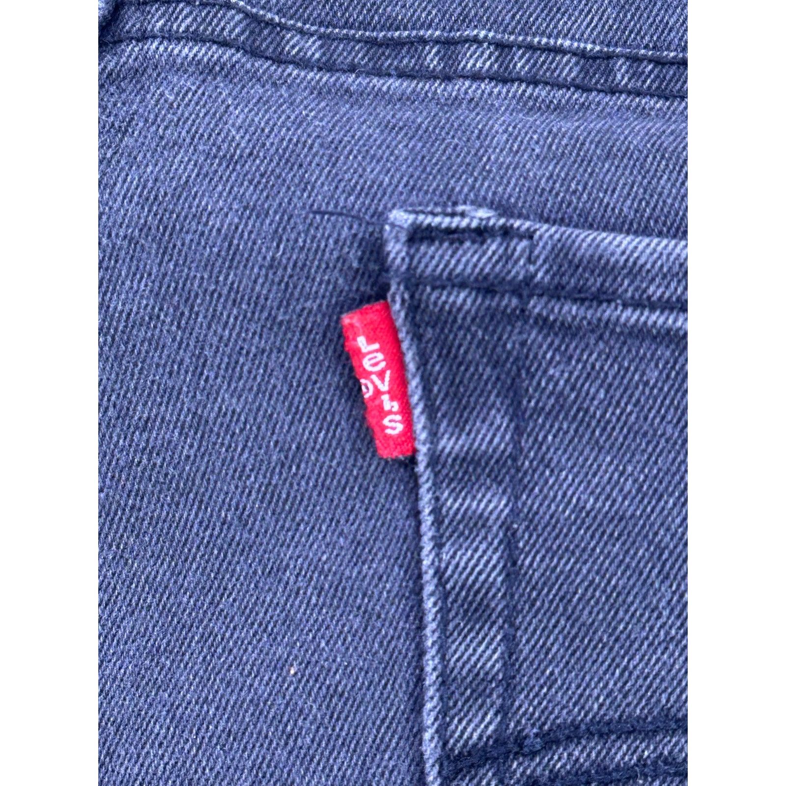 Levi's Vintage 501 Batwing Black Levi’s Jeans Size 36/32 Size US 36 / EU 52 - 11 Thumbnail