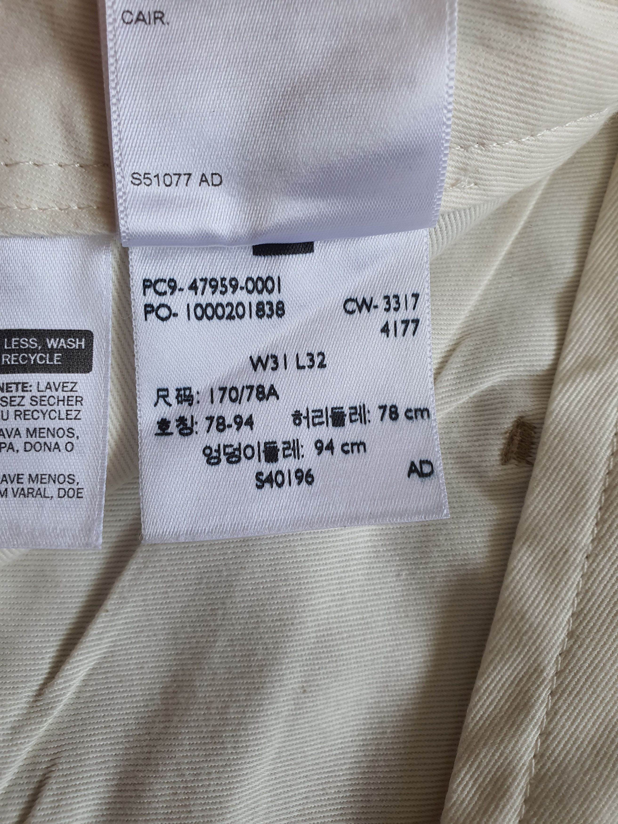 Levi's 502 (STA-PREST) Trousers Pants Chinos - W31 L32 (31x32) Size US 31 - 8 Thumbnail