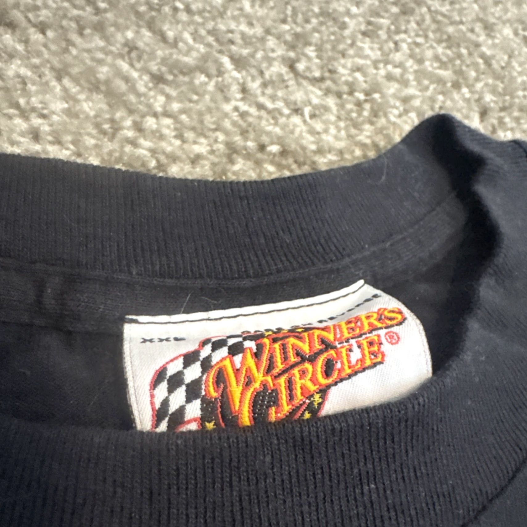 NASCAR VINTAGE Dale Earnhardt Jr. Nascar Racing Long Sleeve T-Shirt 2XL Mens Black Size US XXL / EU 58 / 5 - 5 Thumbnail