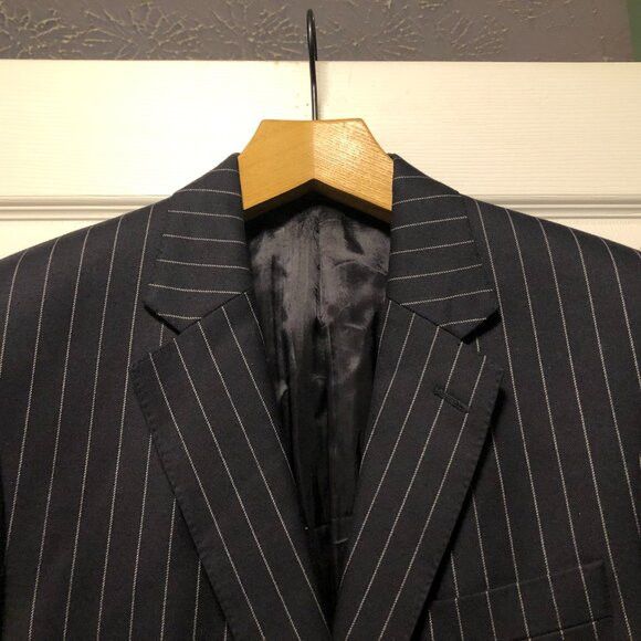 Gieves & Hawkes gieves & hawkes men's wool sport coat jacket blazer size:40L Size 40L - 2 Thumbnail