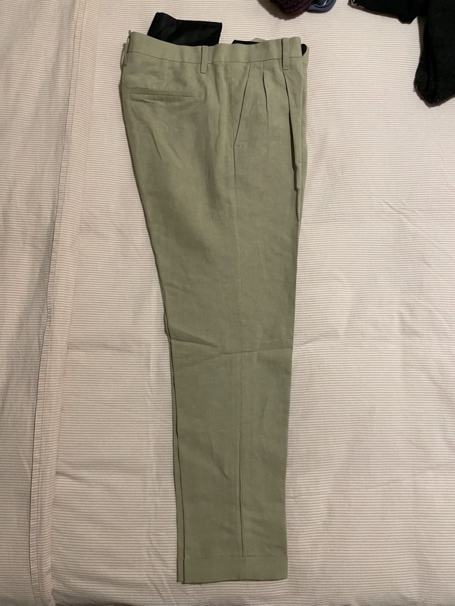 Allsaints AllSaints Tapered Linen Slacks Size US 28 / EU 44 - 4 Thumbnail