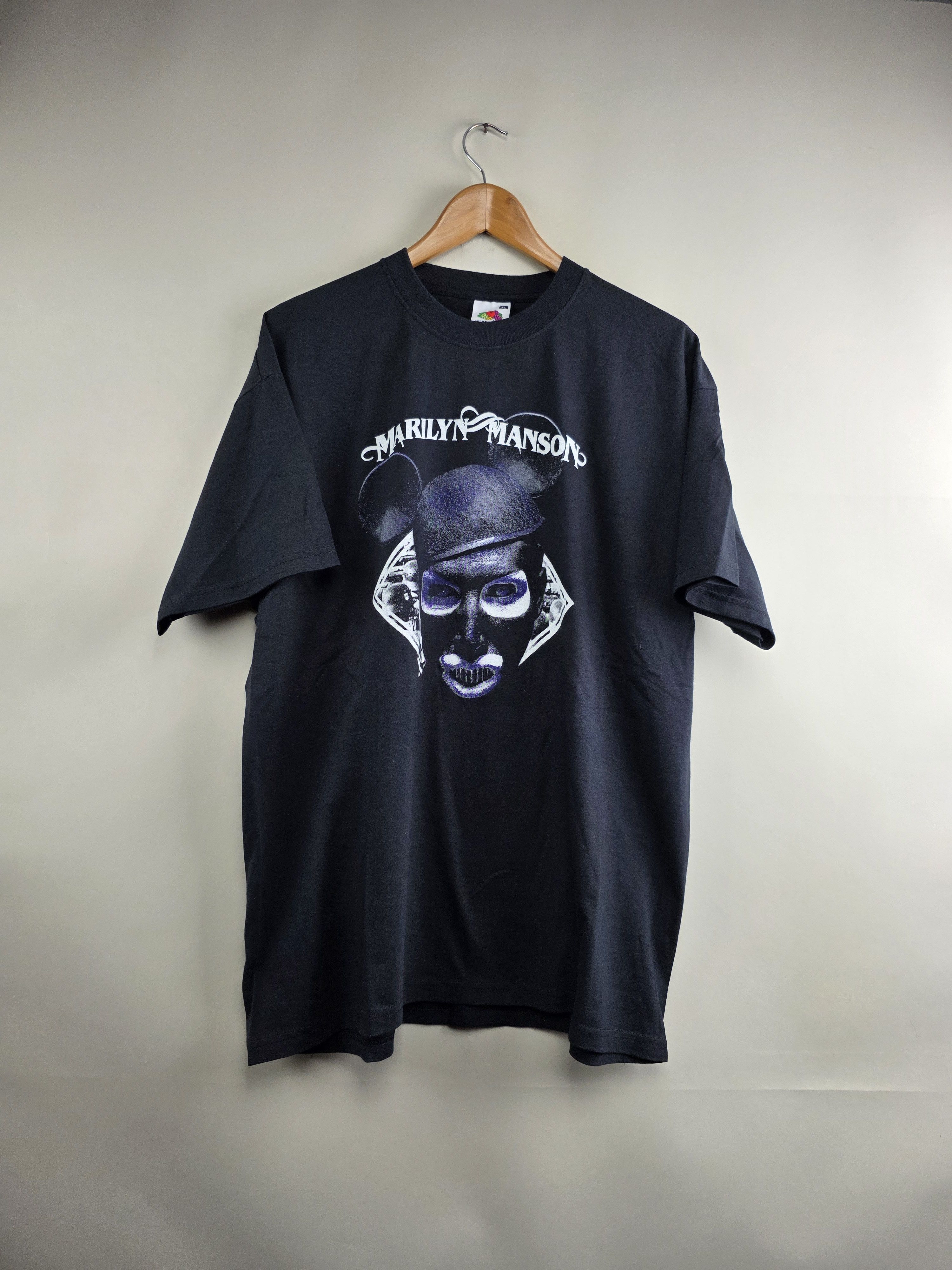 Band Tees × Marilyn Manson × Vintage 2003 Marilyn Manson Tour XL 22.5" 30" Size US XL / EU 56 / 4 - 6 Thumbnail