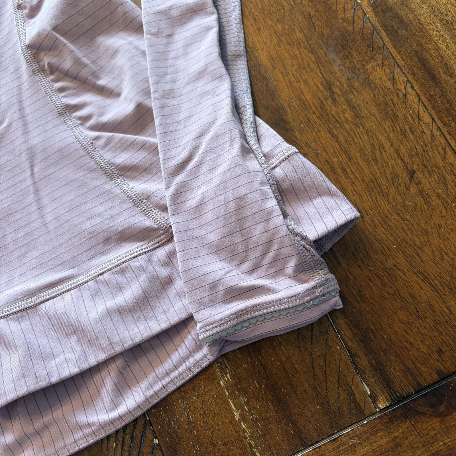 Lululemon Lululemon Pullover Womens 4 Purple Striped 1/4 Zip Neck Size S / US 4 / IT 40 - 4 Thumbnail