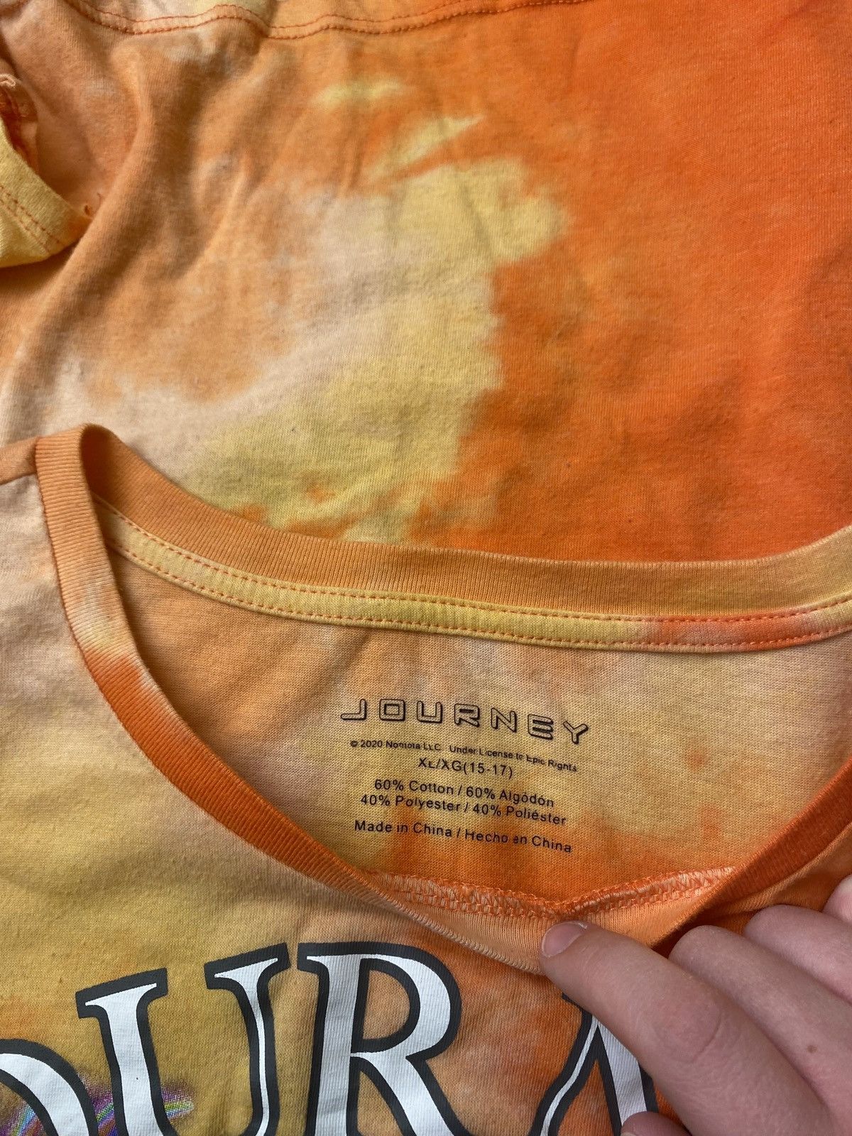Other Journey Cropper Band T Size XL / US 12-14 / IT 48-50 - 4 Thumbnail