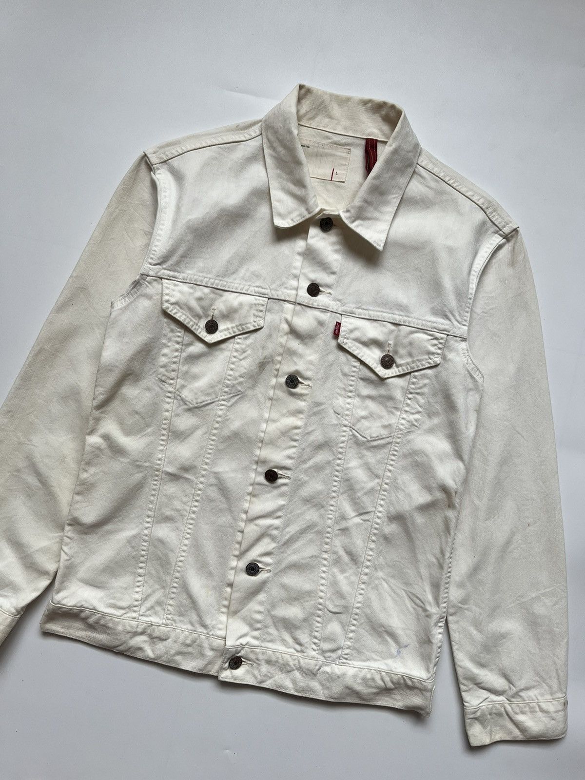 Levi's Vintage Levis Redloop Denim Jacket Size US L / EU 52-54 / 3 - 7 Thumbnail