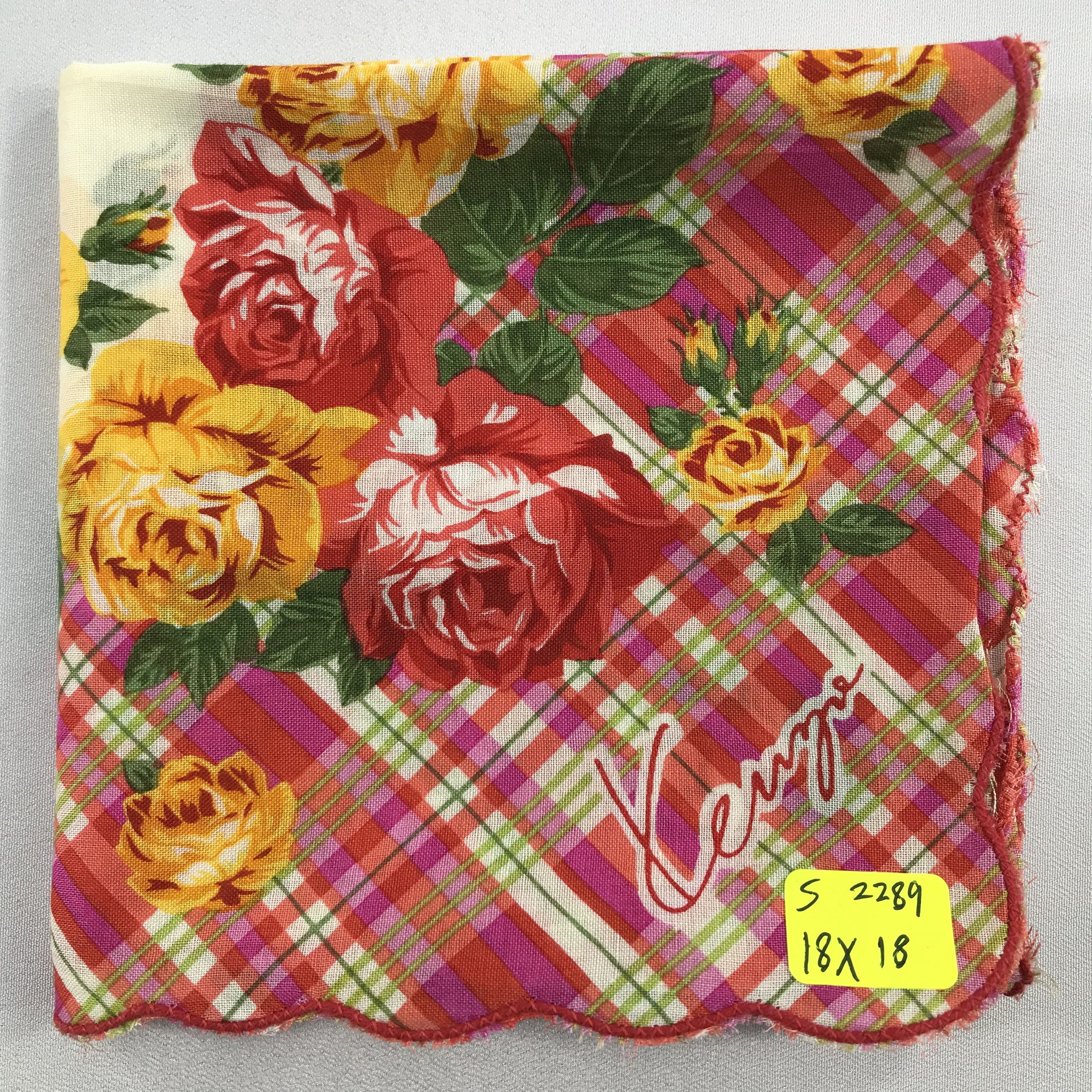 Kenzo × Vintage Kenzo Bandana / Handkerchief / Neckerchief - S2289 Size ONE SIZE - 5 Thumbnail