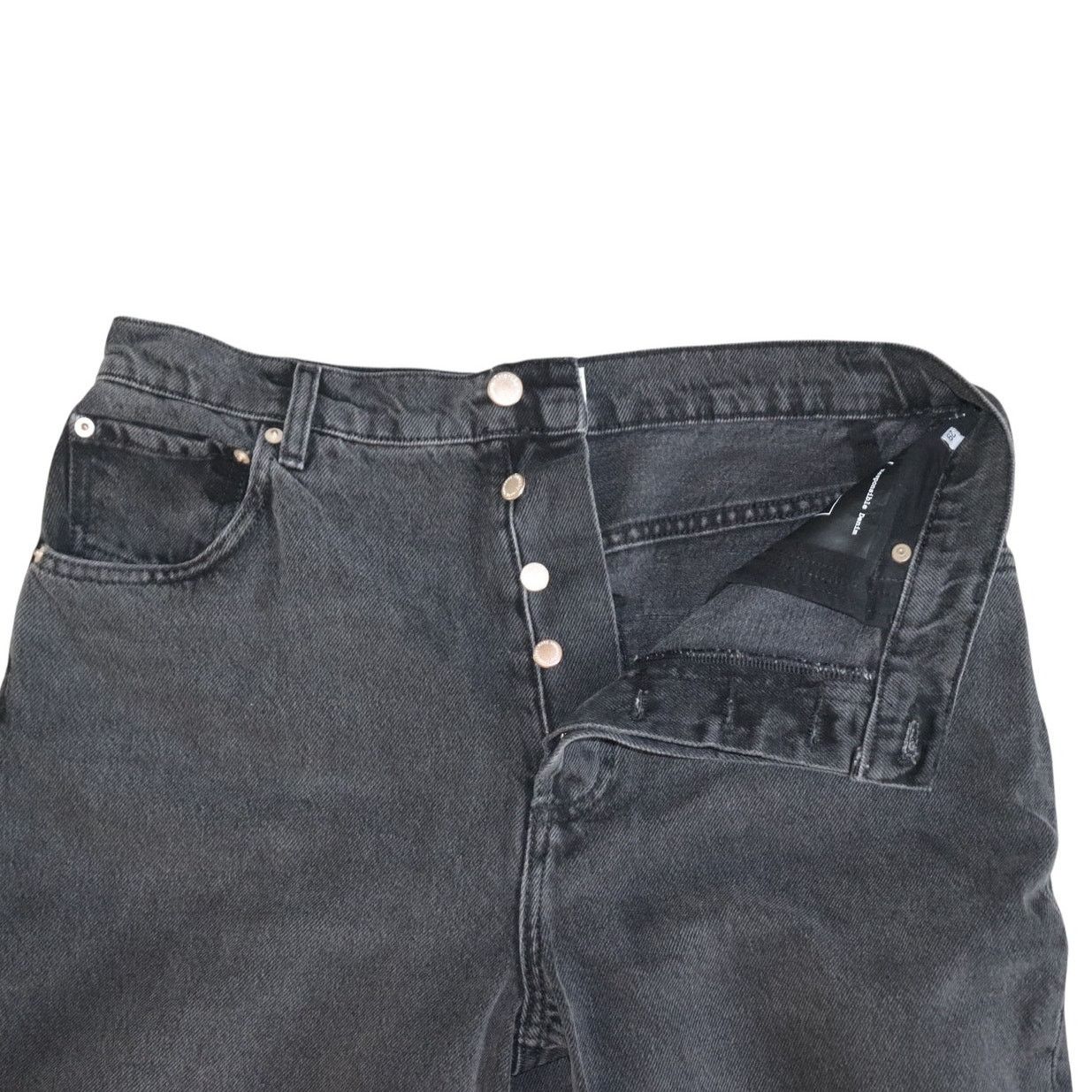 Designer NWT Triarchy Black Denim Jeans Size 29 Size 29" - 3 Thumbnail