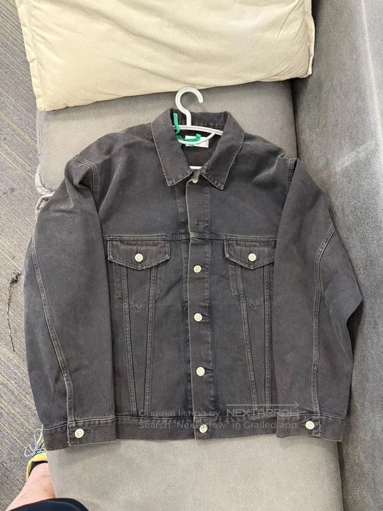Other Balenciaga BB Graffiti Luminous Logo Denim Jacket. Size US S / EU 44-46 / 1 - 1 Thumbnail