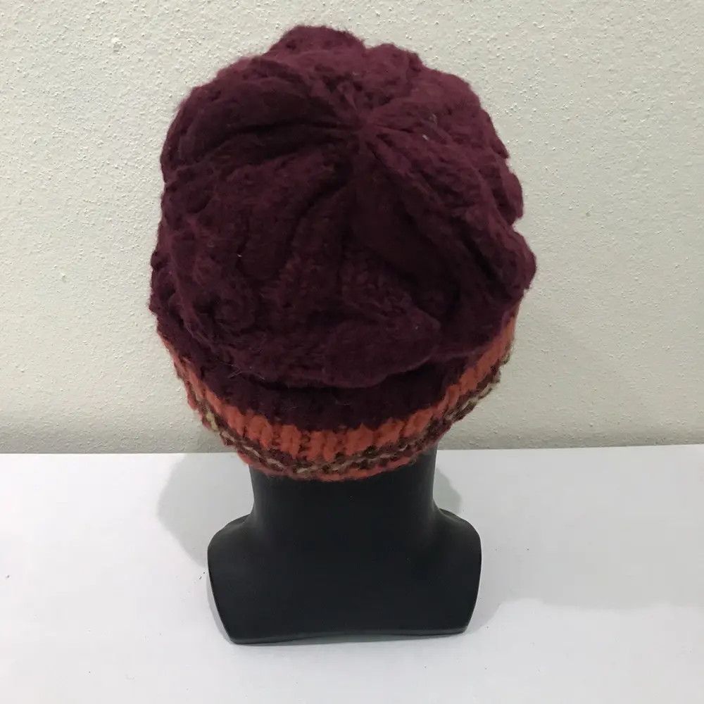 Japanese Brand Titicaca Knit Beanie Hat Size ONE SIZE - 4 Thumbnail