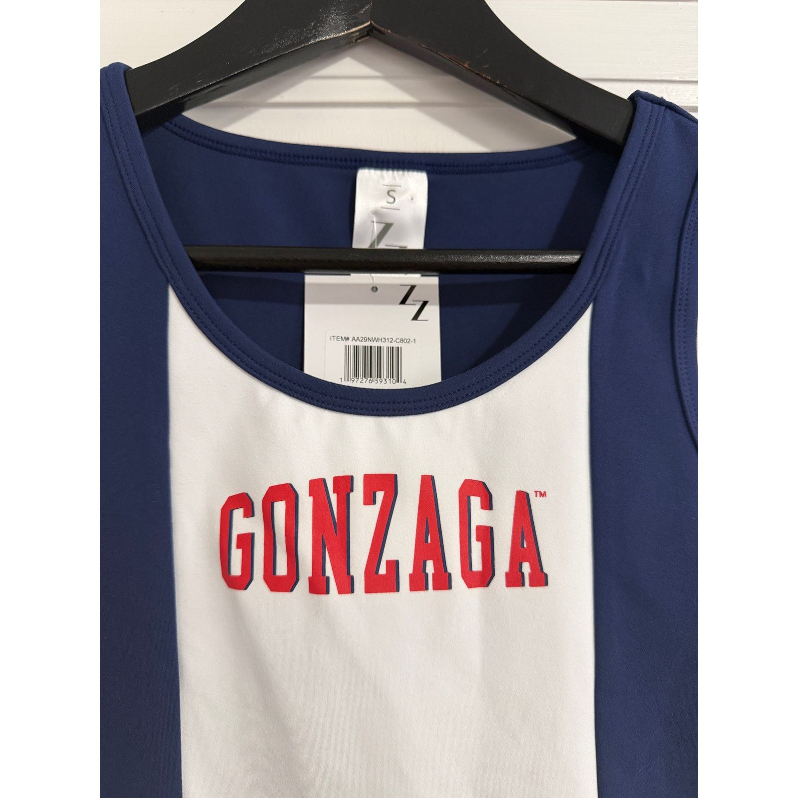 NCAA NWT Gonzaga Bulldogs Cropped Tank Top Size S Size S / US 4 / IT 40 - 2 Thumbnail