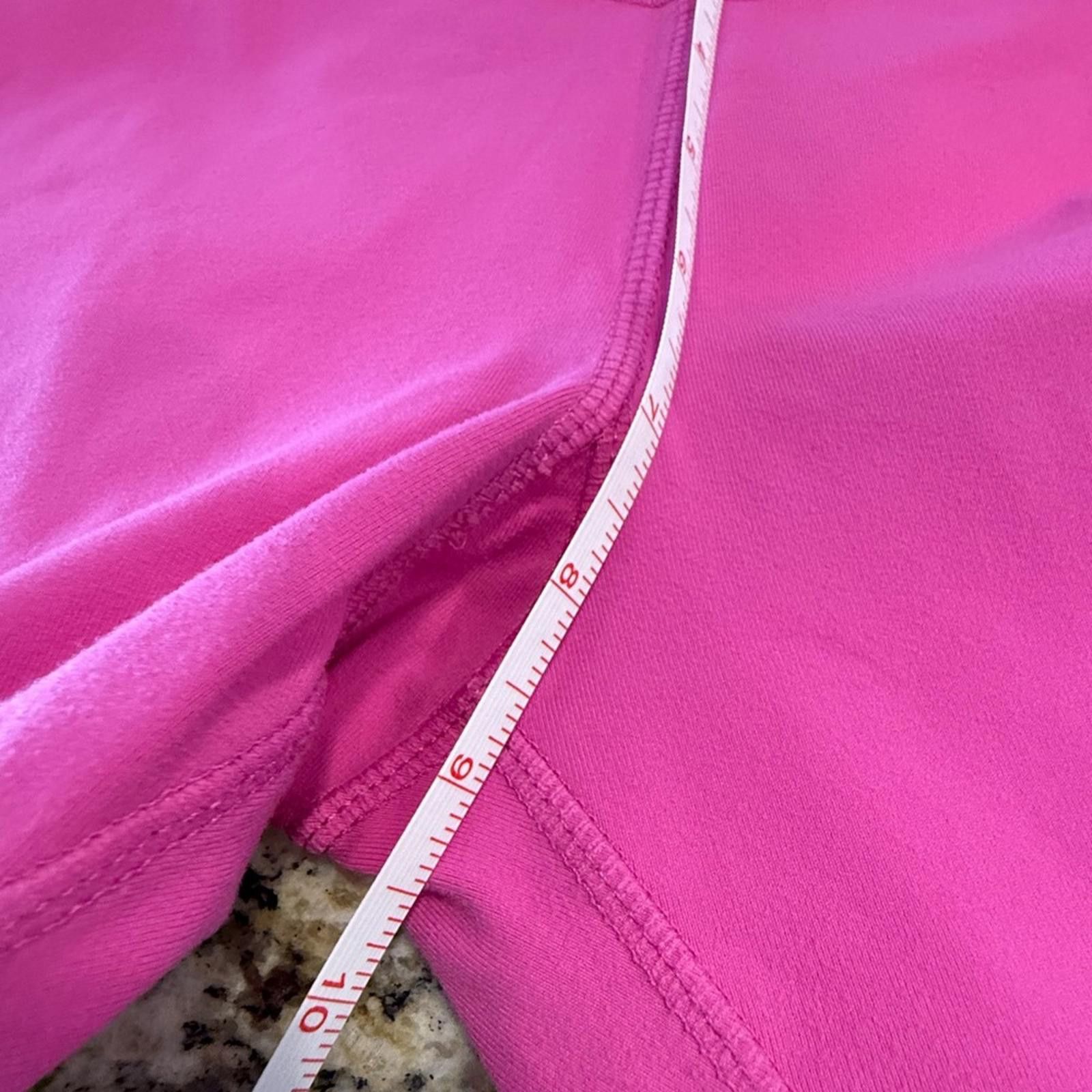 Kyodan Kyodan hot pink cropped leggings coquette bow SZ SM Size 28" / US 6 / IT 42 - 6 Thumbnail
