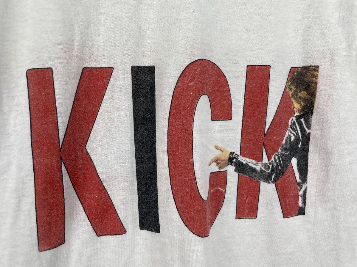 Band Tees Vintage 80s INXS KICK rock band new wave t shirt Size US XL / EU 56 / 4 - 5 Thumbnail