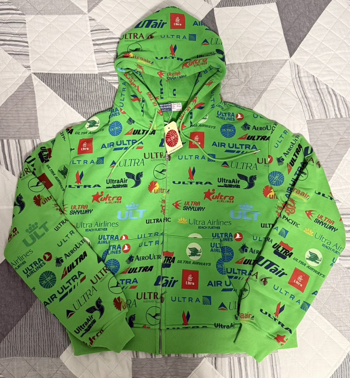 Other Ultra Air Green Hoodie Size US XL / EU 56 / 4 - 1 Thumbnail