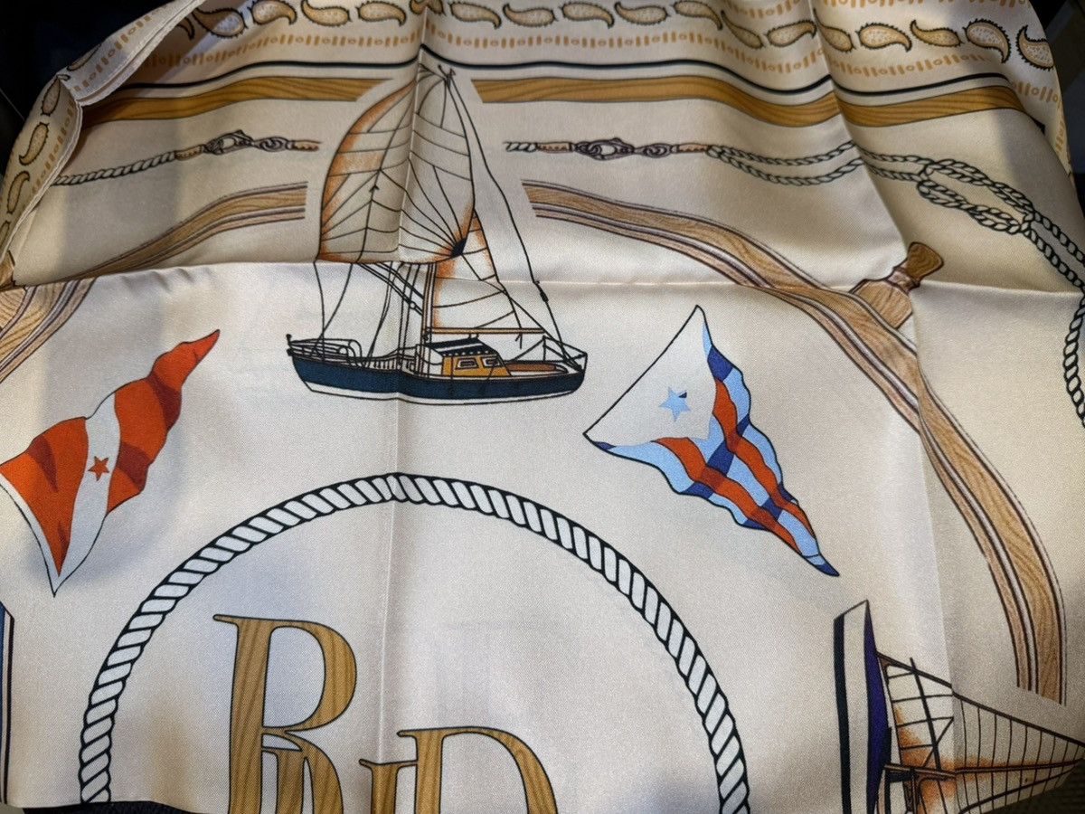 Rhude Rhude Silk Nautical Bandana Scarf Brand New In Box Size ONE SIZE - 3 Thumbnail