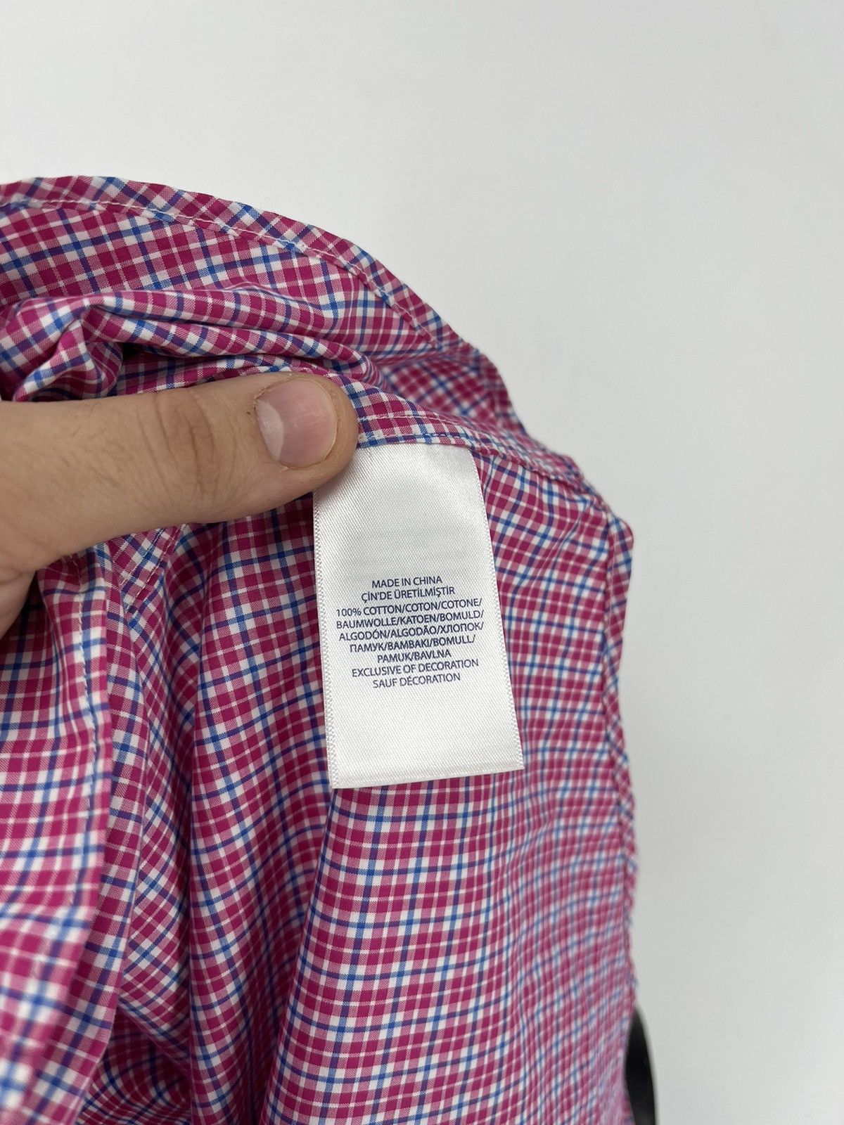 Polo Ralph Lauren × Ralph Lauren Vintage Polo Ralph Lauren Plaid Blake Cotton Flannel Size US XL / EU 56 / 4 - 14 Thumbnail