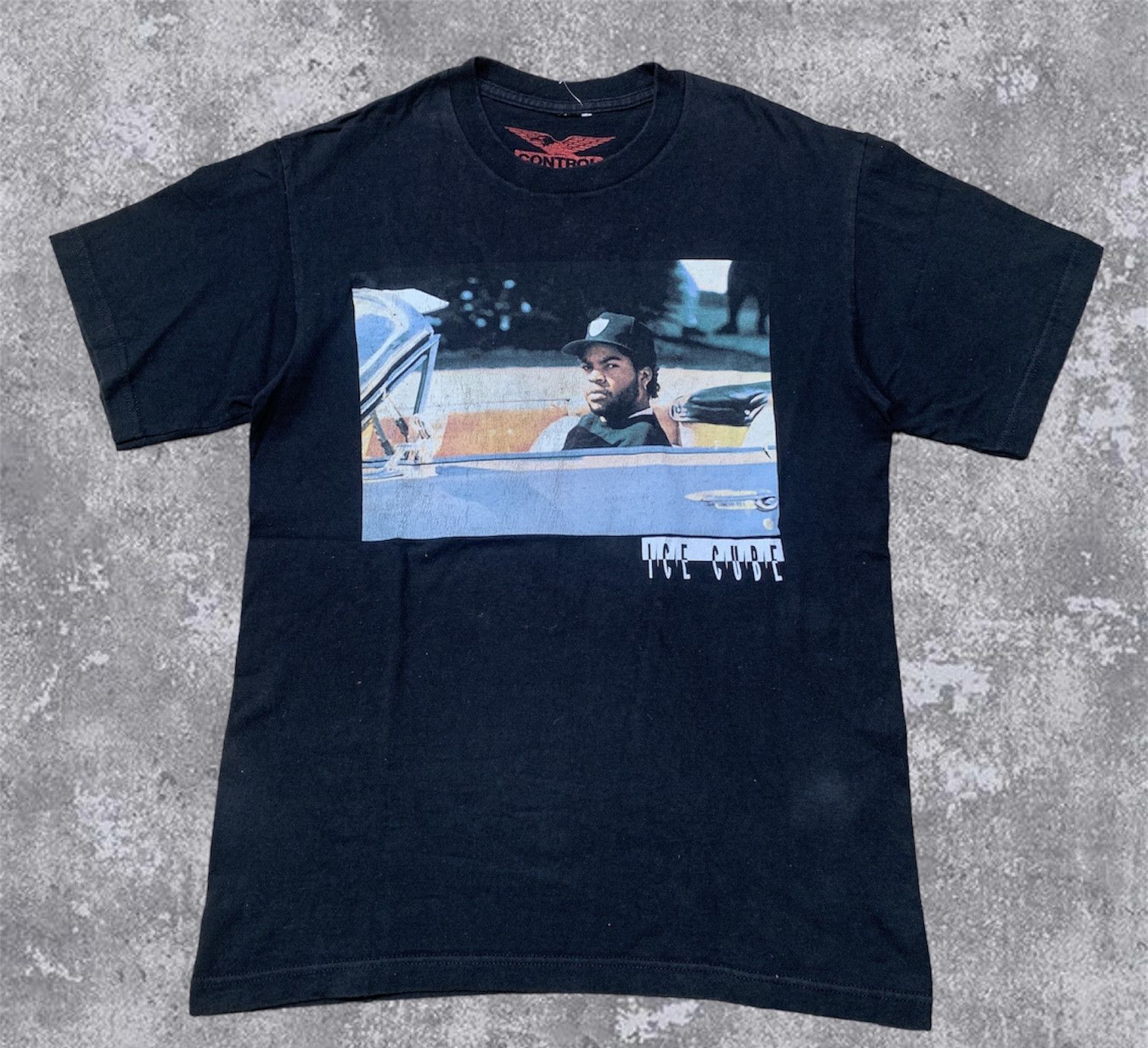 image of Rap Tees x Vintage Ice Cube Printed Tshirt Tee, Men's (Size Small)