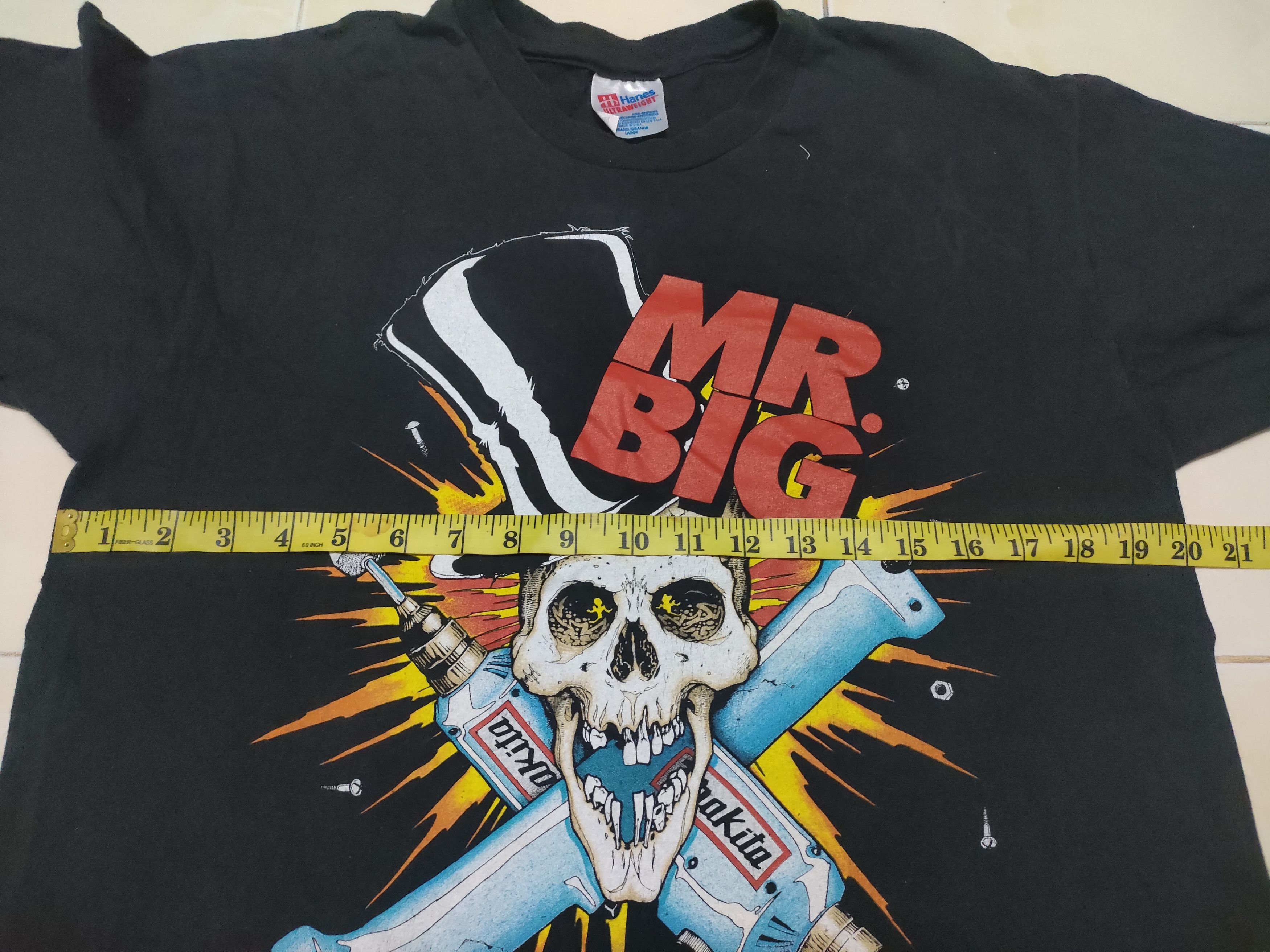 Vintage Vintage Mr. Big Band Music Rock Size US L / EU 52-54 / 3 - 6 Thumbnail