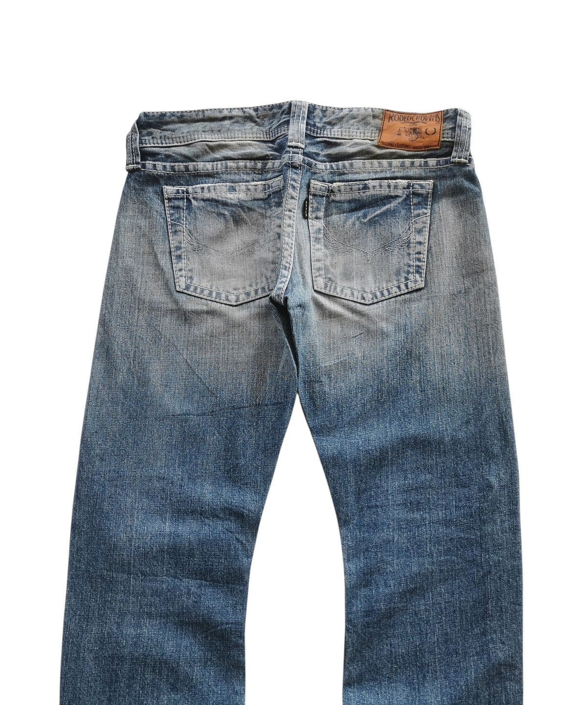 Hysteric Glamour Rodeo Crowns Japanese Patchwork Denim Jeans Size US 30 / EU 46 - 5 Thumbnail