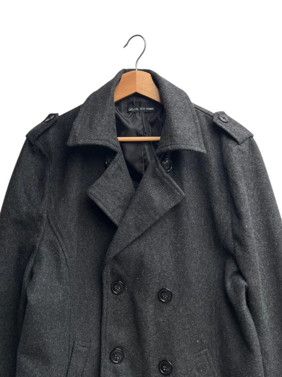 Tete Homme Black on Tete Homme Double Breasted Jacket Size US L / EU 52-54 / 3 - 9 Thumbnail