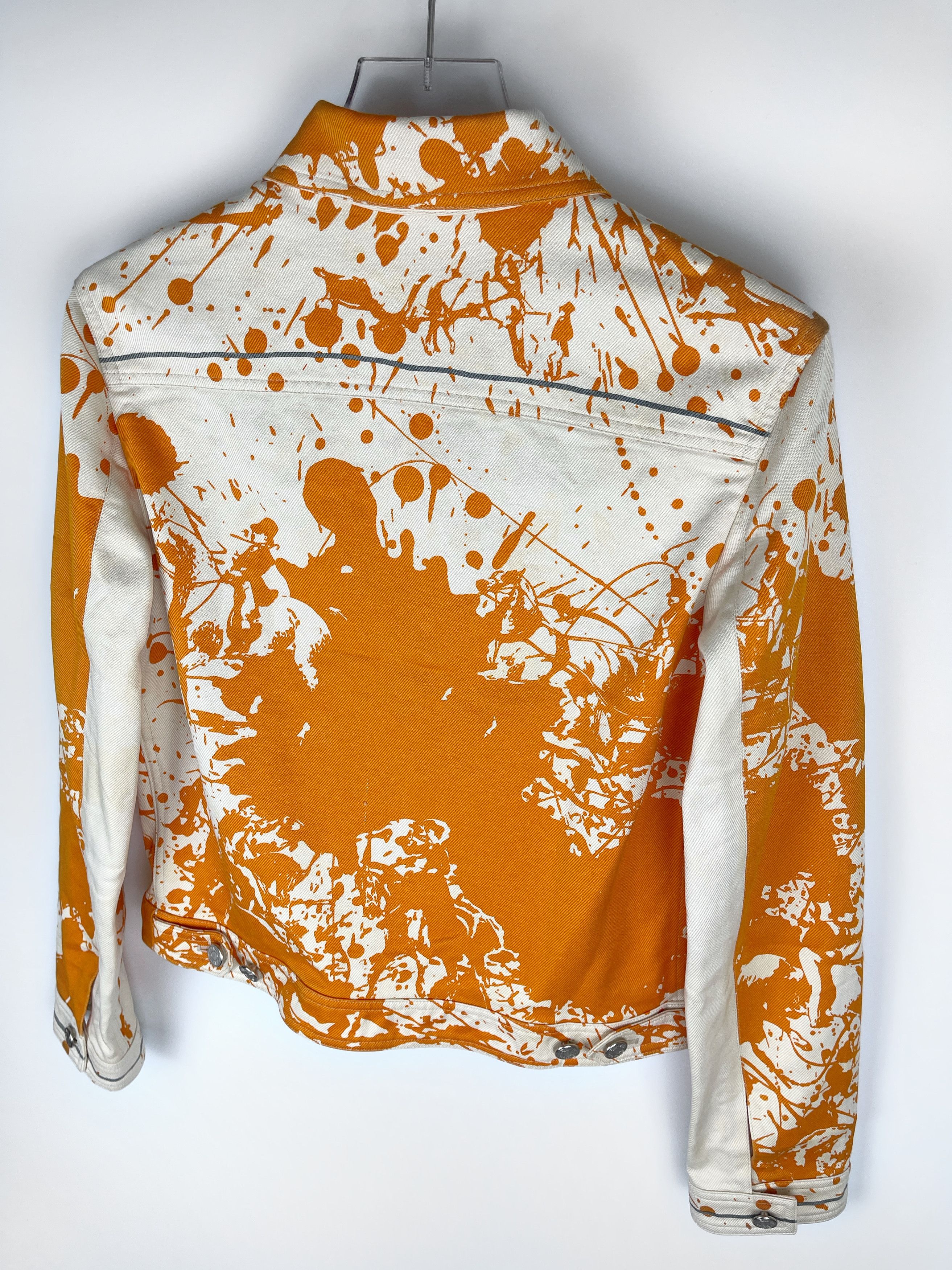 Hermes × Maison Margiela Hermes S/S2004 Cheval Suprise Trucker Jacket Size US S / EU 44-46 / 1 - 7 Thumbnail