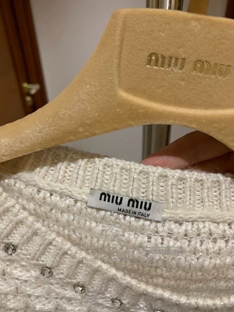 Miu Miu Miu Miu 36 sweater Size S / US 4 / IT 40 - 3 Thumbnail