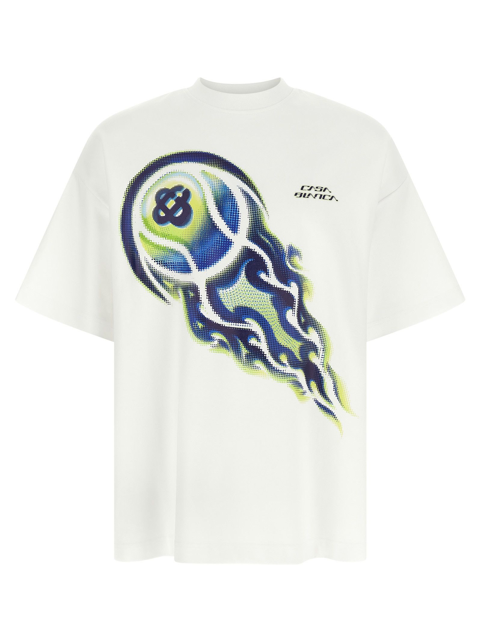 Casablanca 'Flaming Tennis Ball' T-Shirt Size US L / EU 52-54 / 3 - 1 Thumbnail