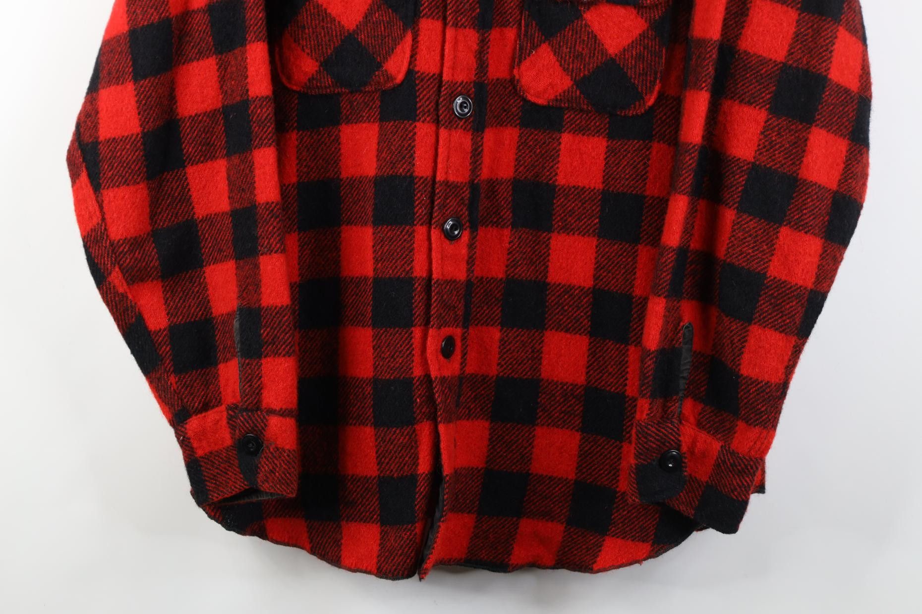 Vintage Vintage 50s 60s Streetwear Shirt Jacket Jac Shirt Plaid USA Size US M / EU 48-50 / 2 - 3 Thumbnail