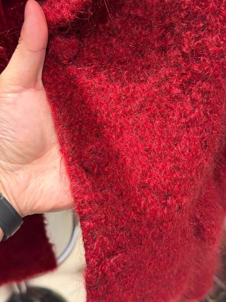 Valentino Valentino Red cropped coat Size S / US 4 / IT 40 - 3 Thumbnail