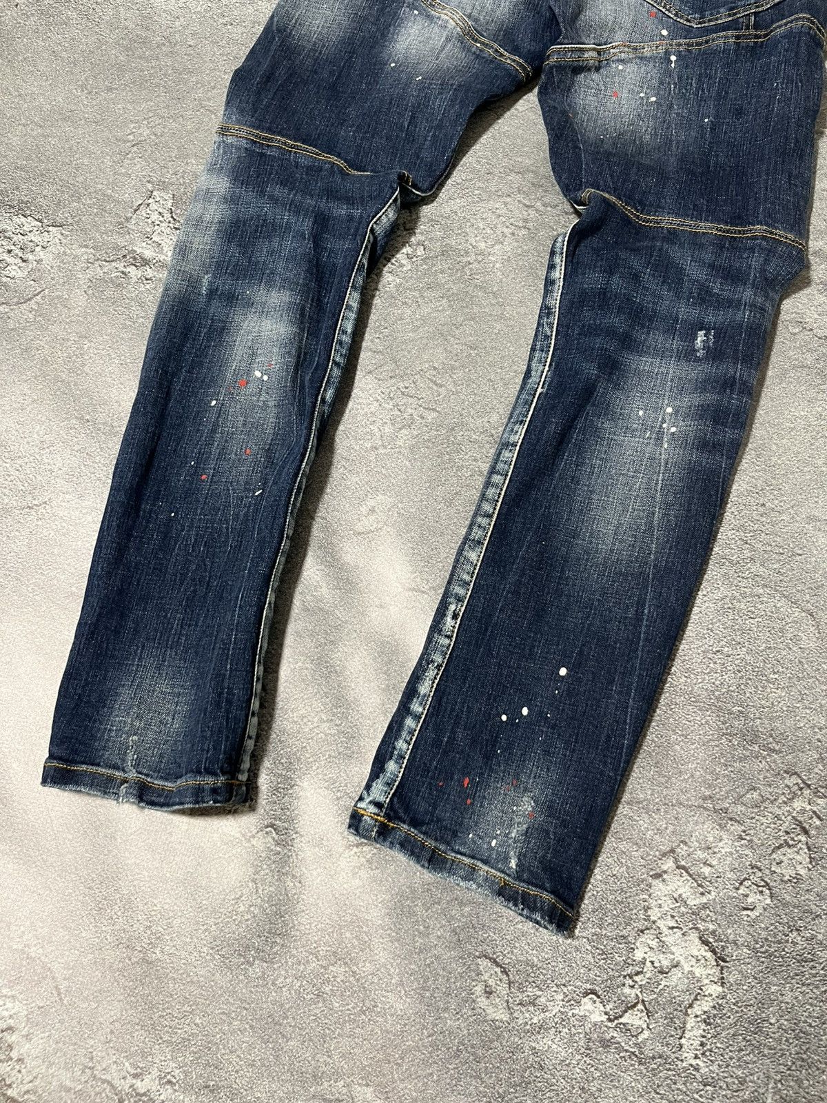 Dsquared2 Dsquared 2 Luxury Distressed Painter Jeans Pants Size US 34 / EU 50 - 6 Thumbnail
