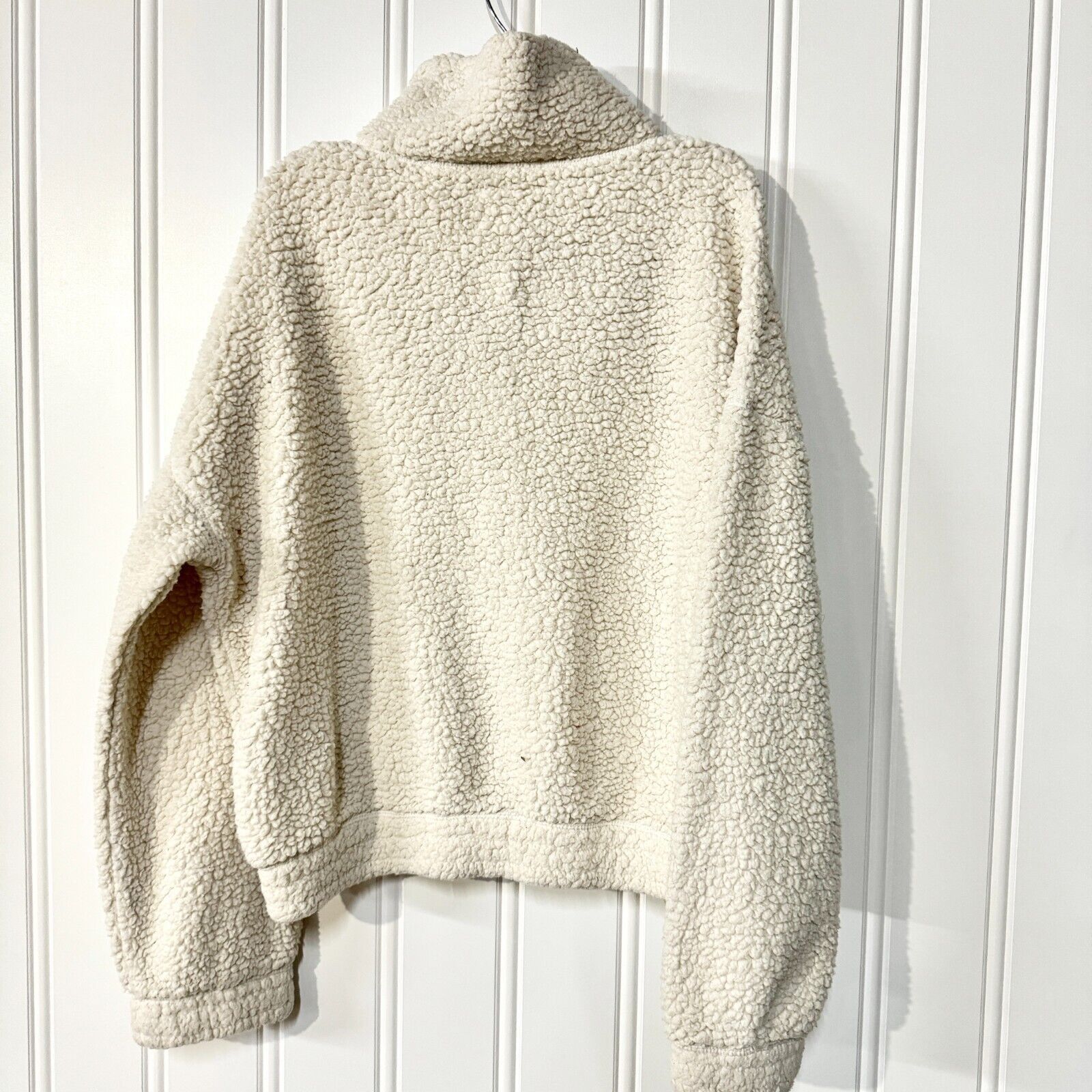 American Eagle Outfitters Aerie Offline Long Sleeve Fleece Sherpa Sweater Size Medium Size M / US 6-8 / IT 42-44 - 3 Thumbnail
