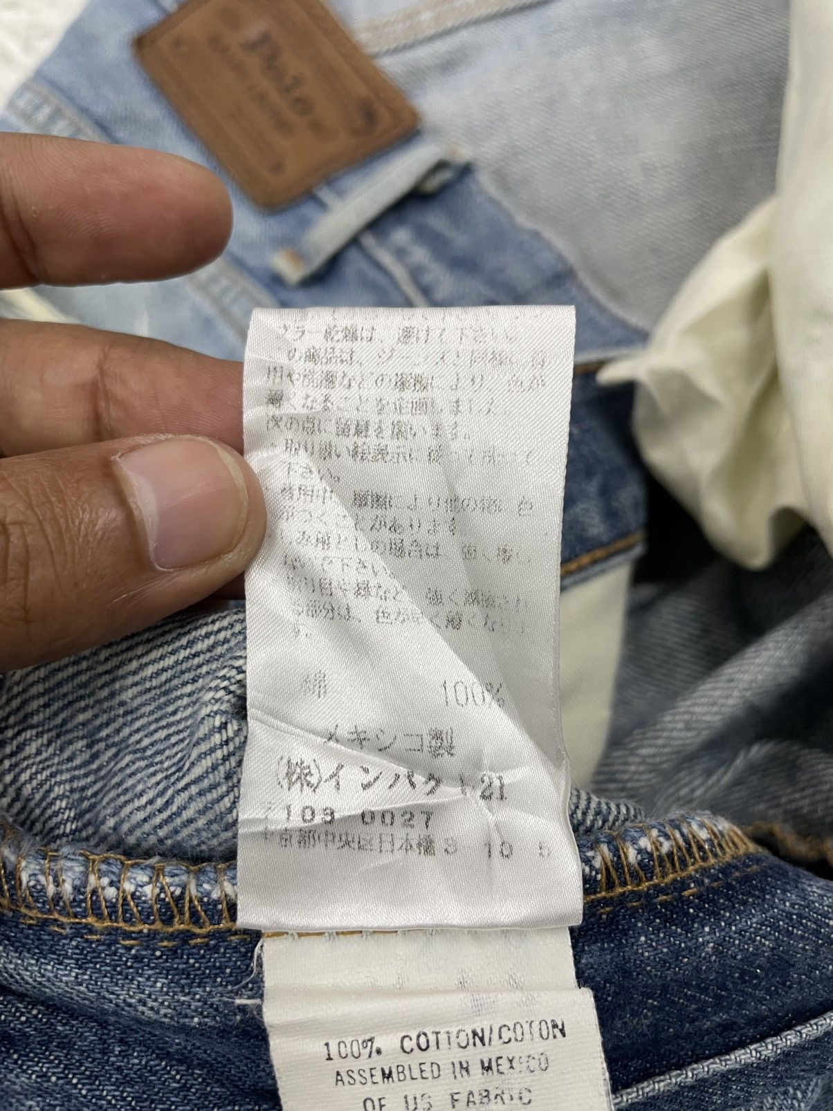 Polo Ralph Lauren Vintage Polo Ralph Lauren Classic 5 Pockets Jean Pants Size US 33 - 16 Thumbnail