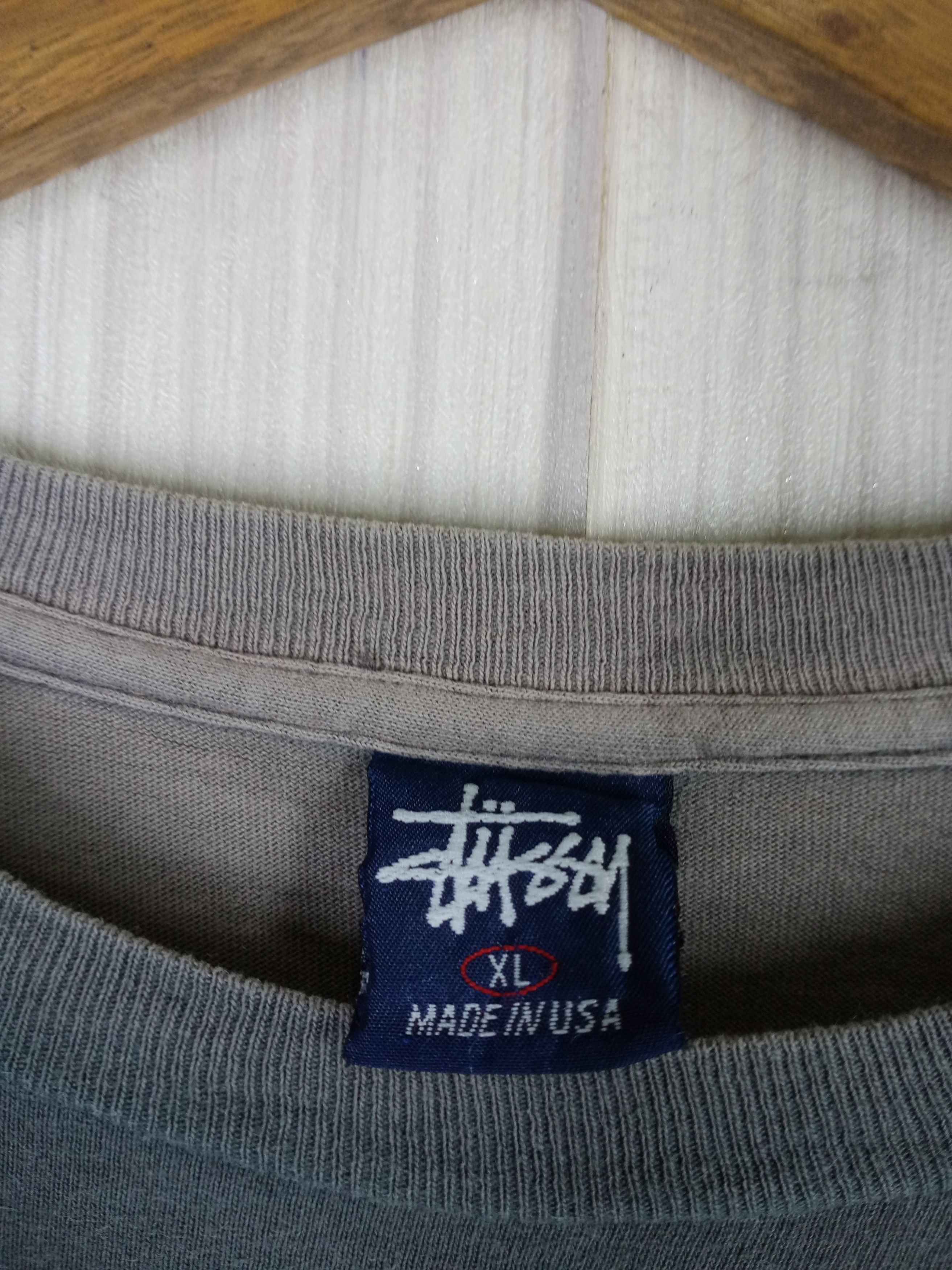 Stussy Rare Vintage 90s Stussy International Tour Distressed Tshirt Size US XL / EU 56 / 4 - 9 Thumbnail