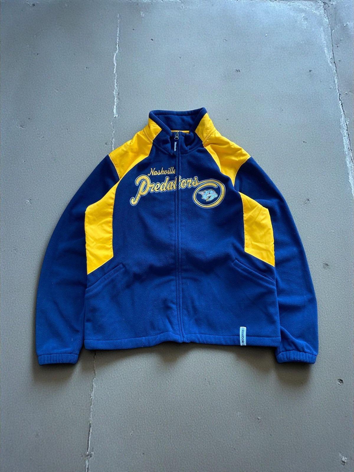 Reebok Reebok nashville predators NHL zip fleece jacket M y2k 90’s Size US M / EU 48-50 / 2 - 1 Thumbnail