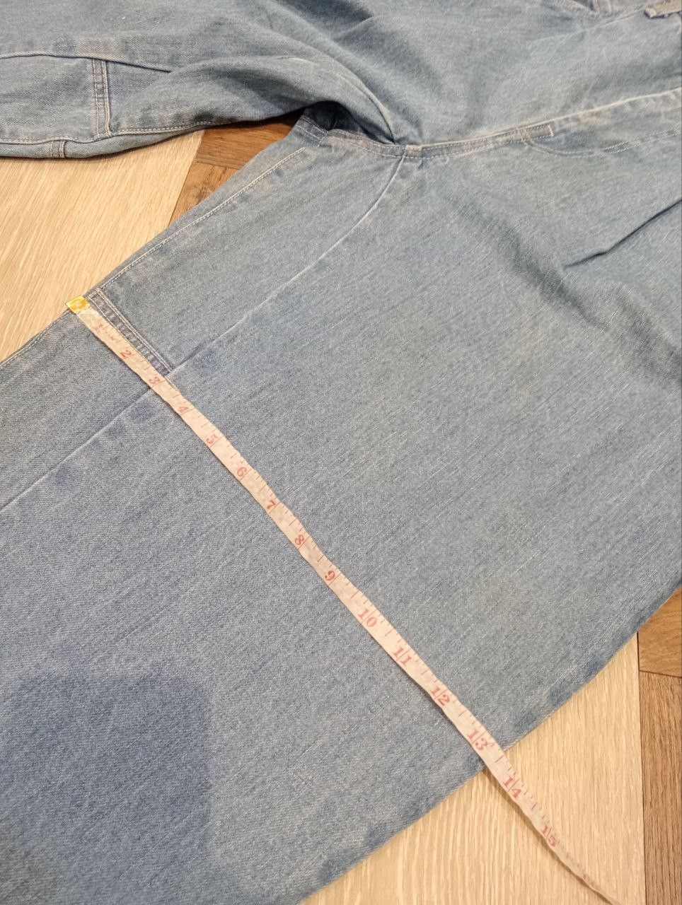 Issey Miyake RARE ZUCCA BY ISSEY MIYAKE BALLOON BAGGY BLUE DENIM PANTS Size US 31 - 21 Thumbnail