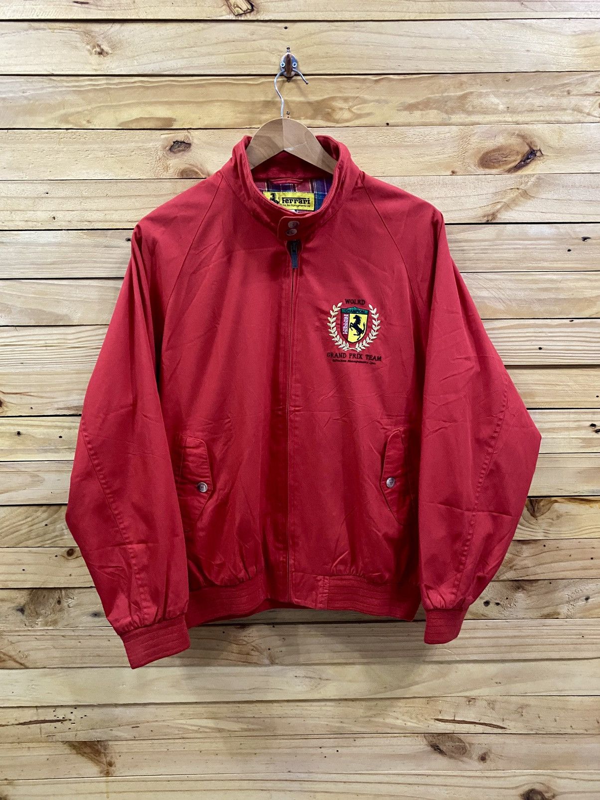 Ferrari Vintage Ferrari harington jacket Size US L / EU 52-54 / 3 - 1 Thumbnail