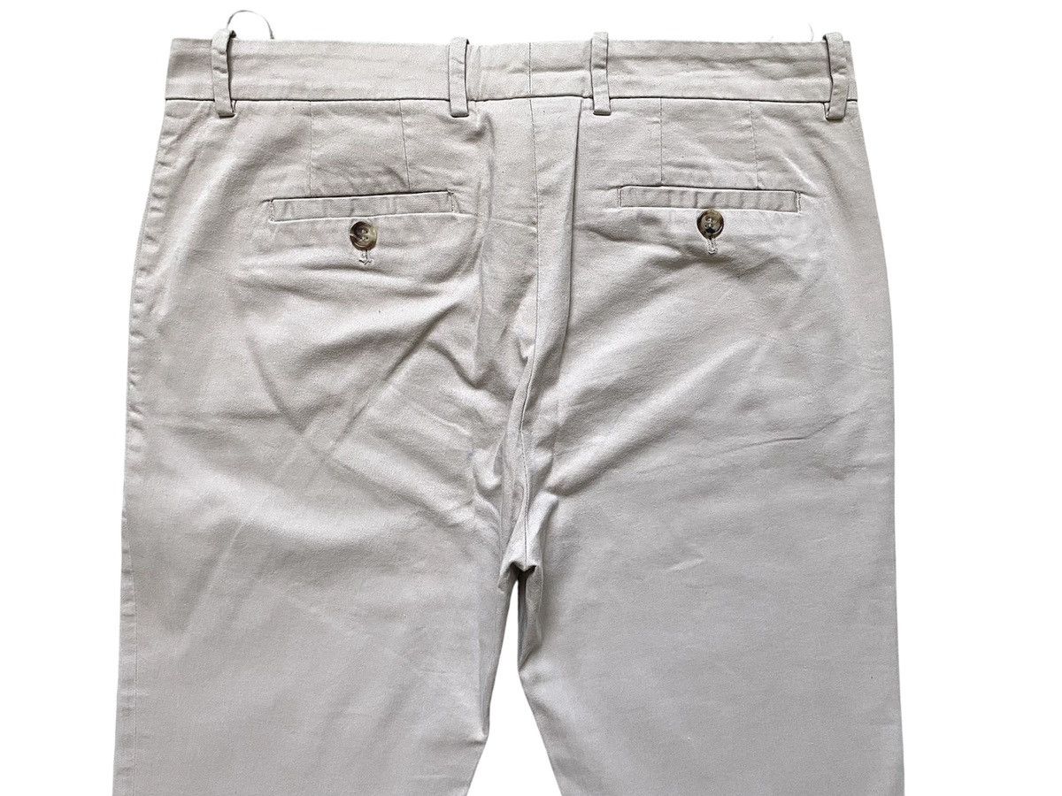 Loro Piana Women’s Loro Piana Beige Cotton Chino Pants Trousers Luxury Size 28" / US 6 / IT 42 - 7 Thumbnail