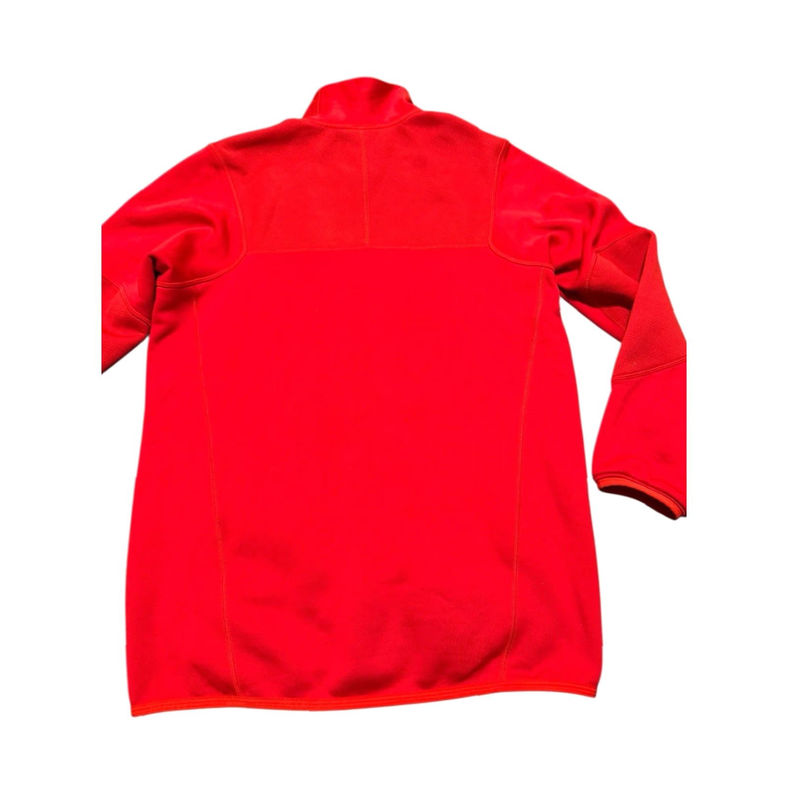 Patagonia Patagonia Jacket Men R1 Full-Zip Fleece Red Large Polartec Power Dry Grid Zip Pocket Zipper Logo Windbreaker Outdoor Casual Travel Scarf? Size US L / EU 52-54 / 3 - 6 Thumbnail