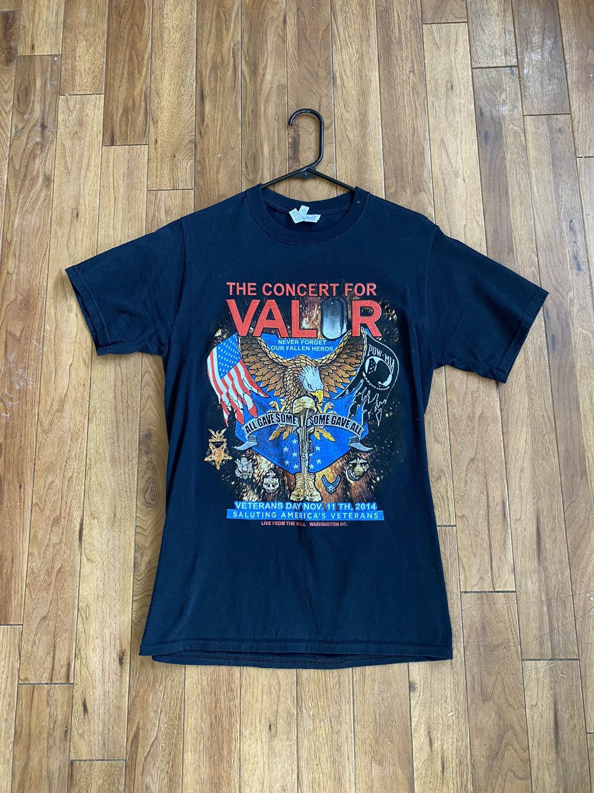 Jerzees 2015 American Concert for Valor Graphic Tee Size US S / EU 44-46 / 1 - 1 Thumbnail