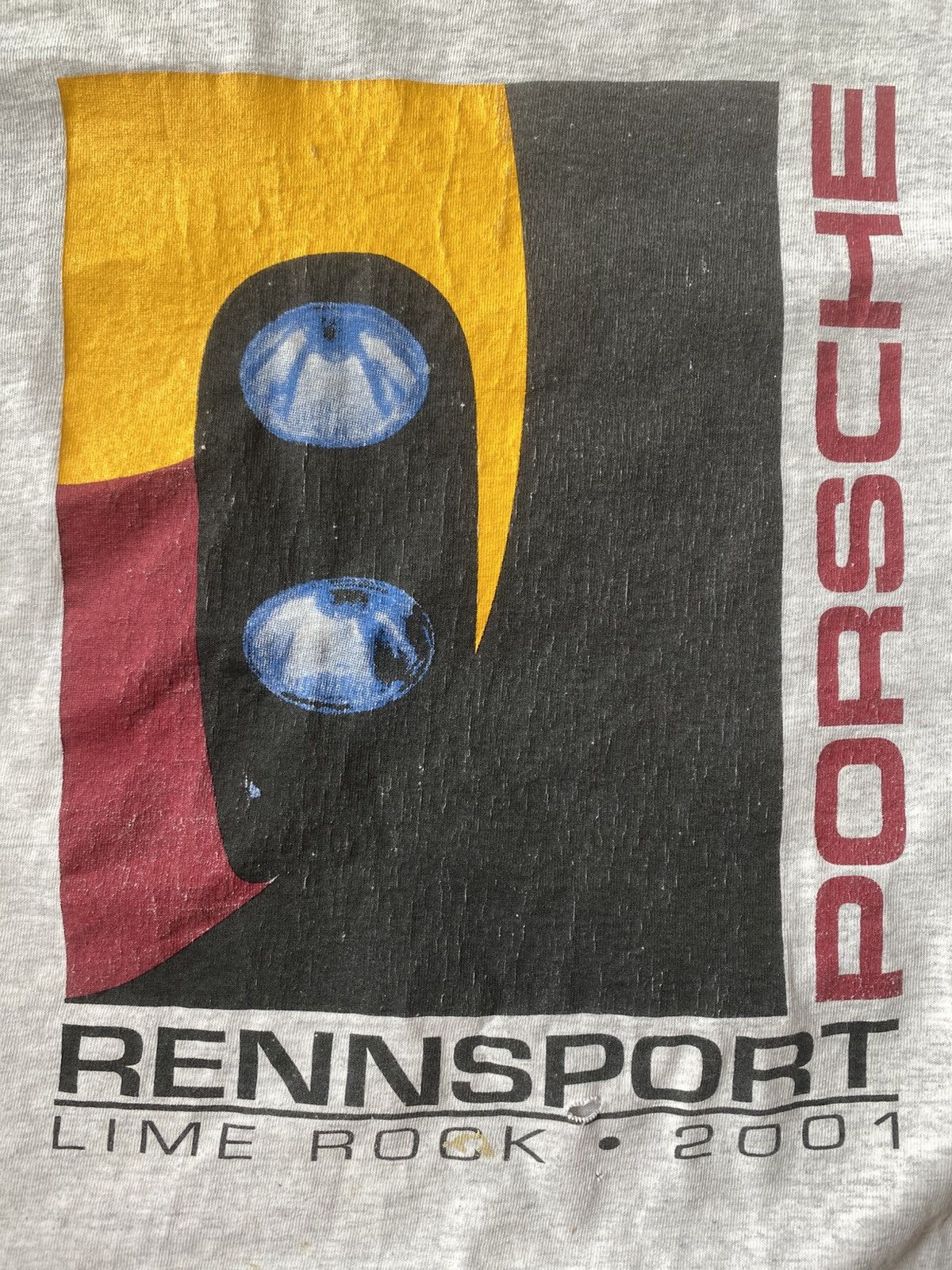Vintage VTG Porsche Rennsport 2001 Size US M / EU 48-50 / 2 - 2 Thumbnail