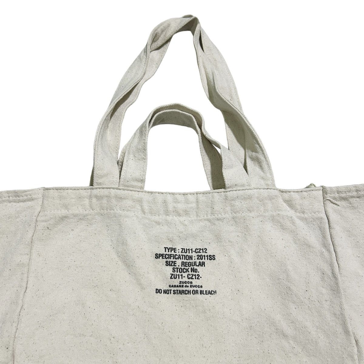 CABANE de ZUCCa × Issey Miyake × Japanese Brand 90s Cabane de Zucca - Army Bag Size ONE SIZE - 6 Thumbnail