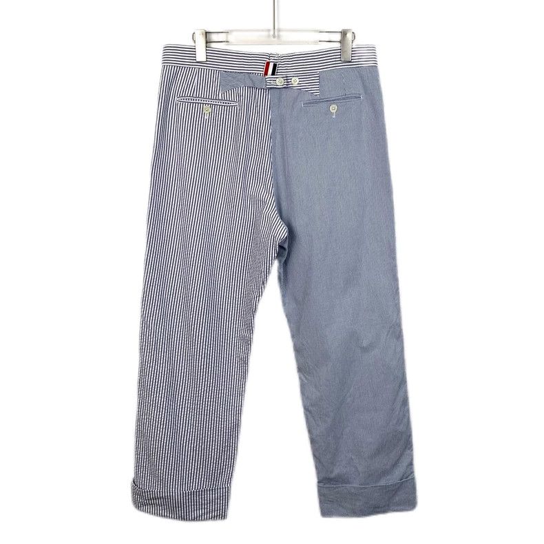 Thom Browne Thom Browne Size 2 Color-blocked vertical striped cotton c Size US 30 / EU 46 - 2 Thumbnail