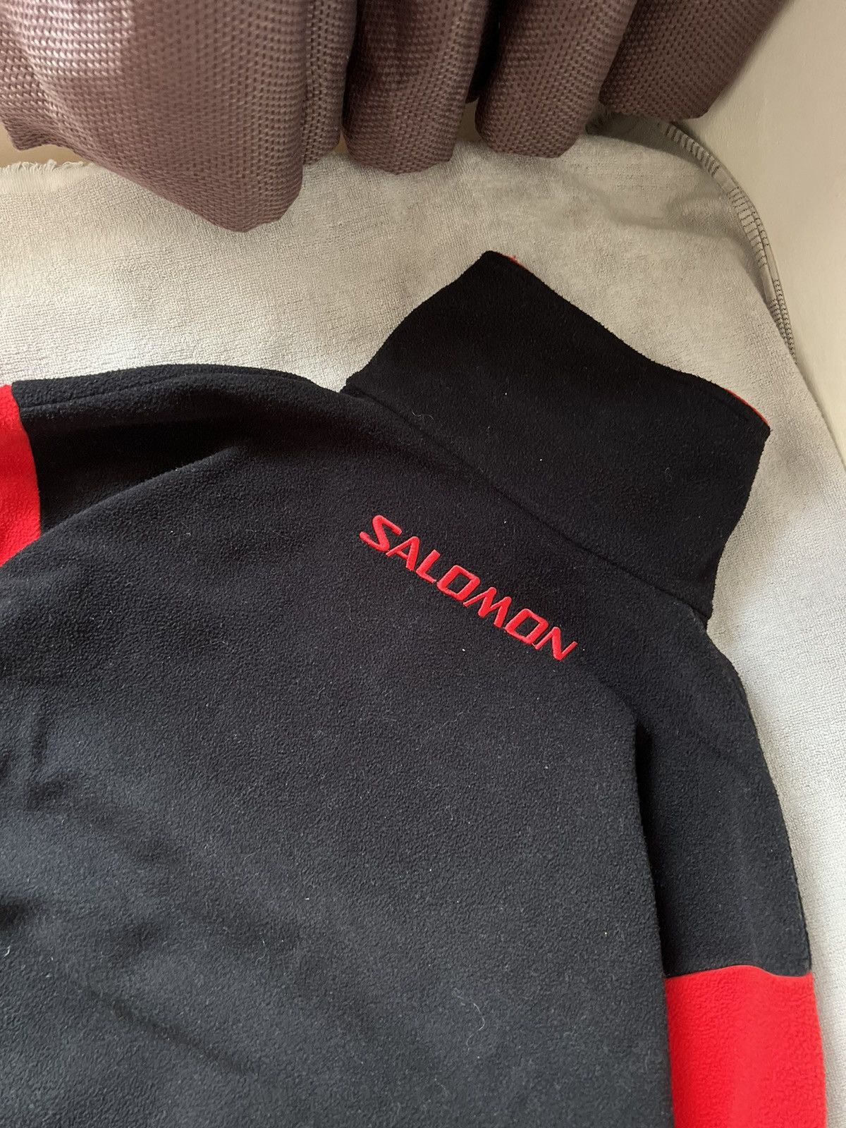 Vintage Vintage Salomon archive 1/4 zip sweatshirt fleece 90s Size US L / EU 52-54 / 3 - 7 Thumbnail