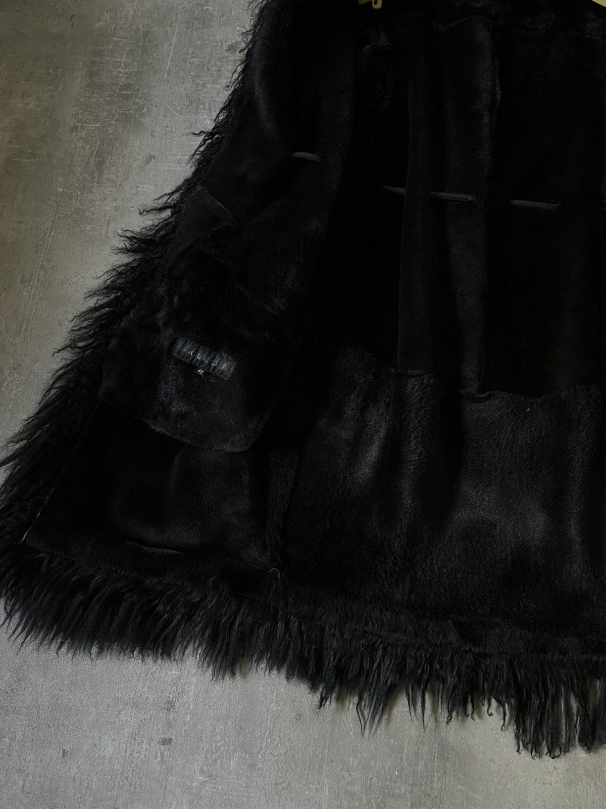 Gucci Gucci F/W 99 by Tom Ford Mongolian lamb leather fur coat Size L / US 10 / IT 46 - 13 Thumbnail