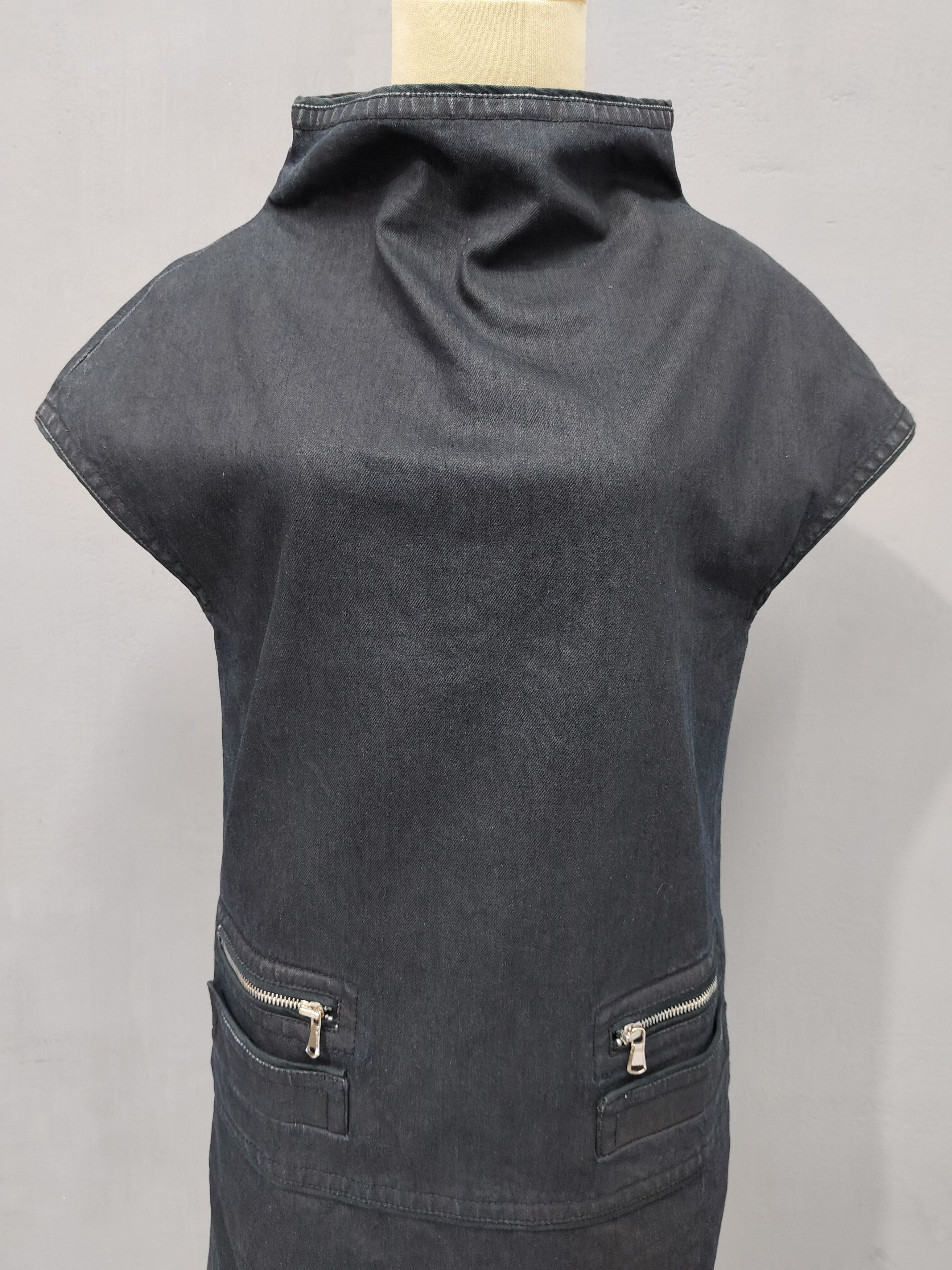 Marc Jacobs 2000s Marc Jacobs- Funnel Neck Archive Utility Zip Dress Size M / US 6-8 / IT 42-44 - 2 Thumbnail