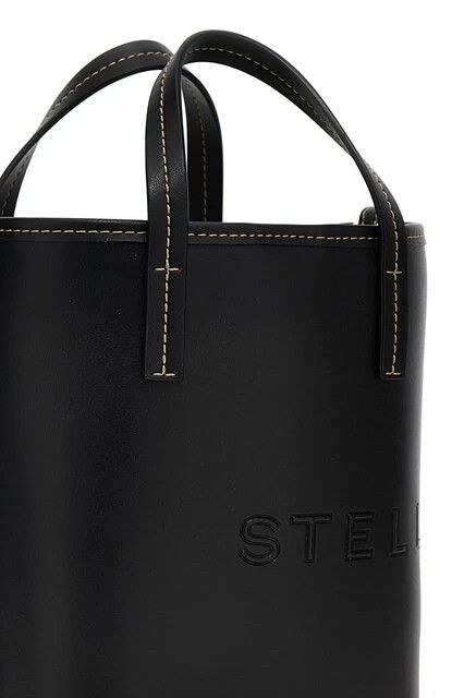 Stella McCartney STELLA MCCARTNEY Black Small Bucket Bag New Size ONE SIZE - 3 Thumbnail