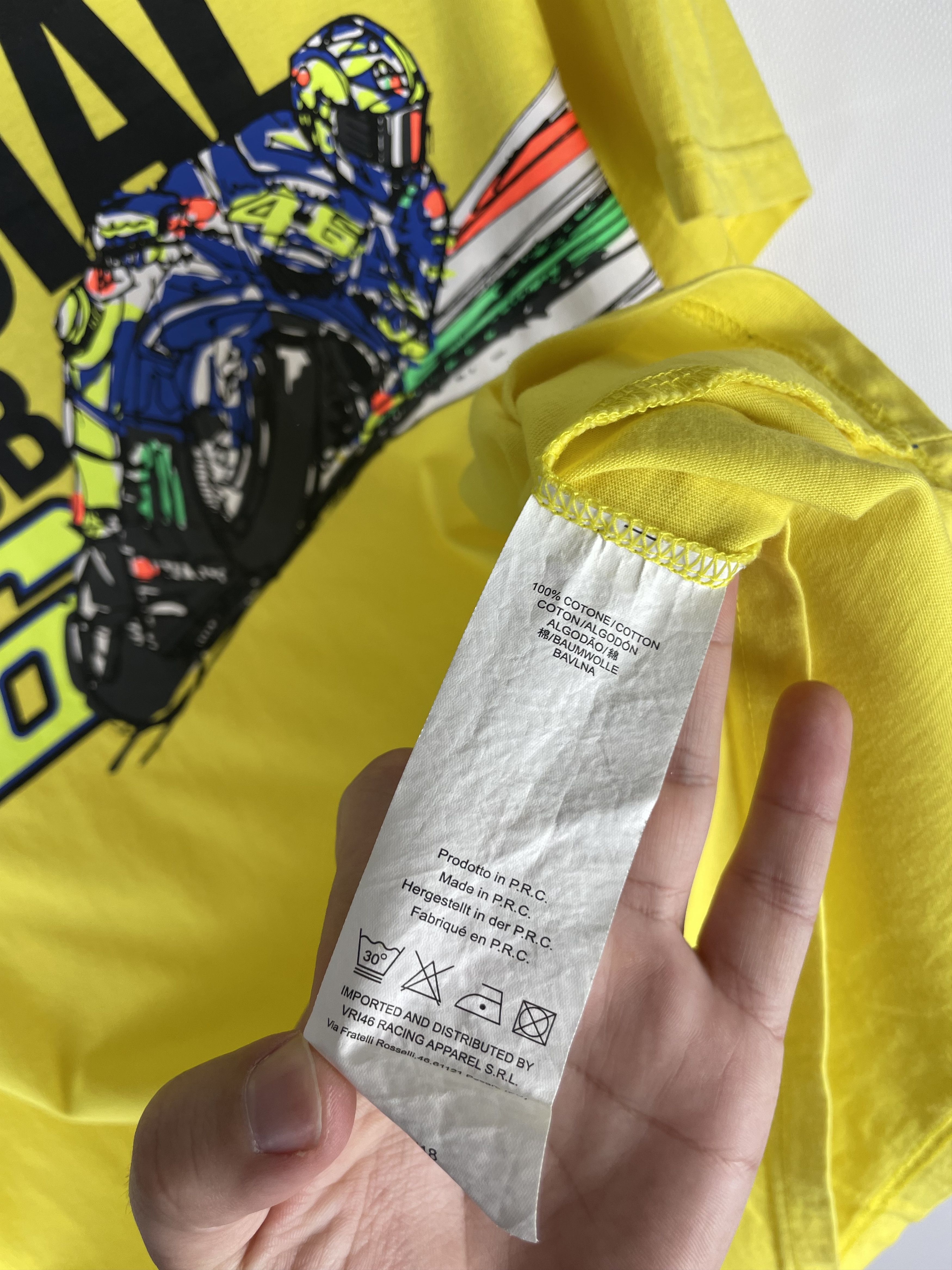 Camel Vintage 46 Valentino Rossi Racing Tee Size US L / EU 52-54 / 3 - 5 Thumbnail