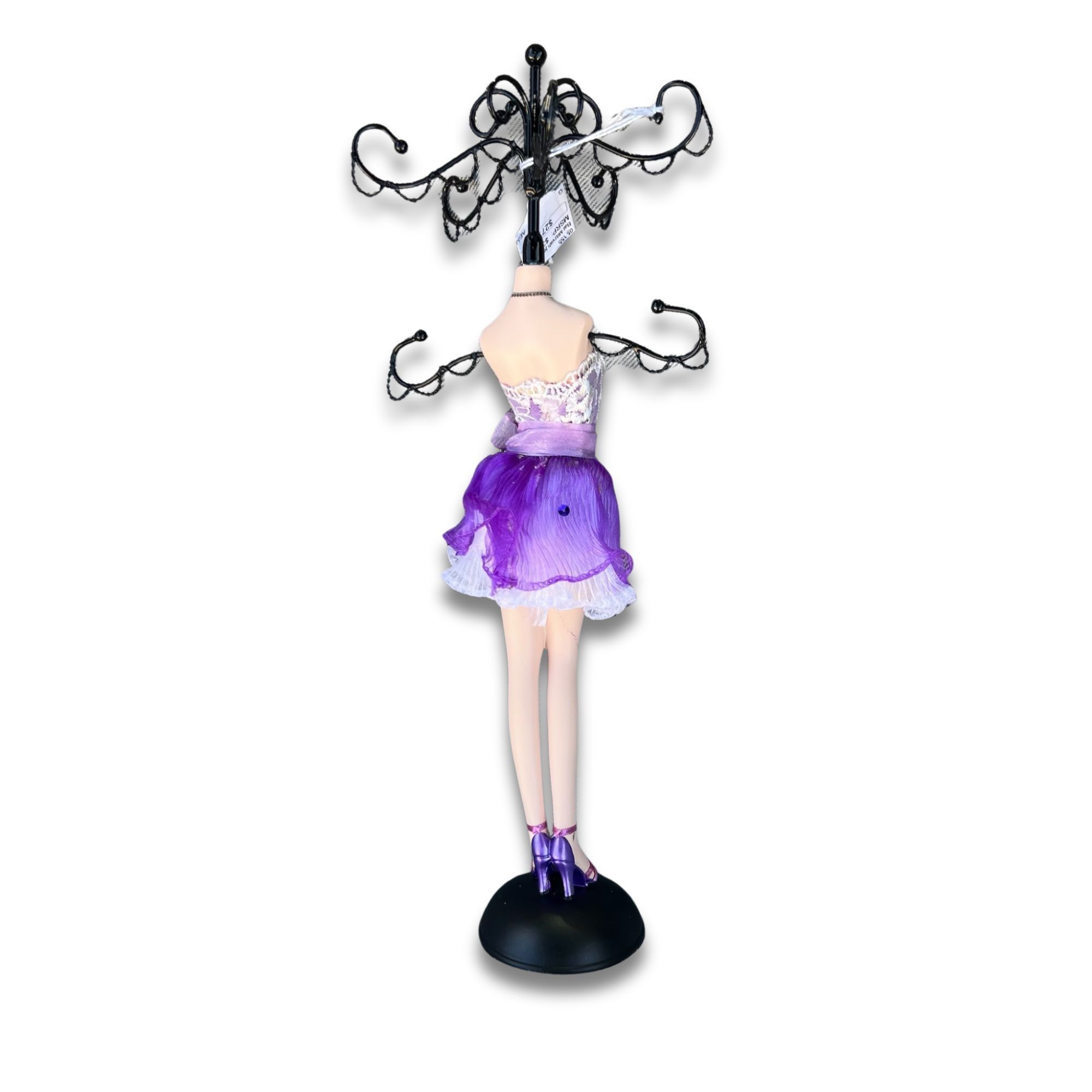 Other 3 Dress Doll Jewelry Holder Stand With Black Metal Hooks & S Size ONE SIZE - 3 Thumbnail